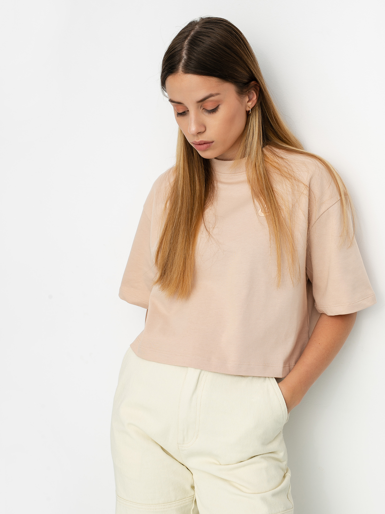 Tričko Nike Sportswear Crop Wmn (shimmer/shimmer)