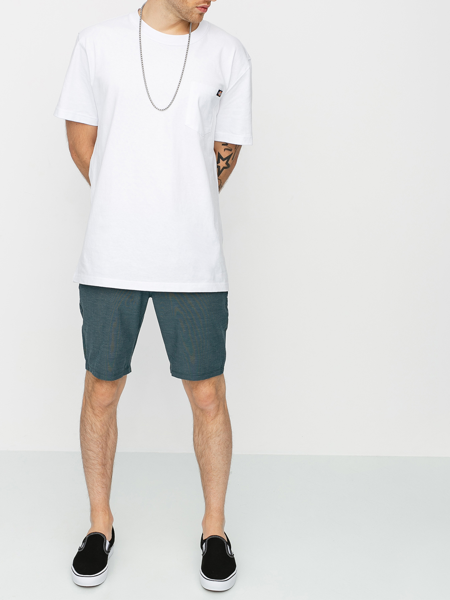 Kraťasy Volcom Frickin Snt Slub 20 (faded navy)