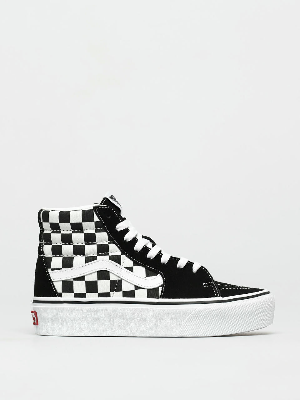 Boty Vans Sk8 Hi Platform 2 (checkerboard/true white)