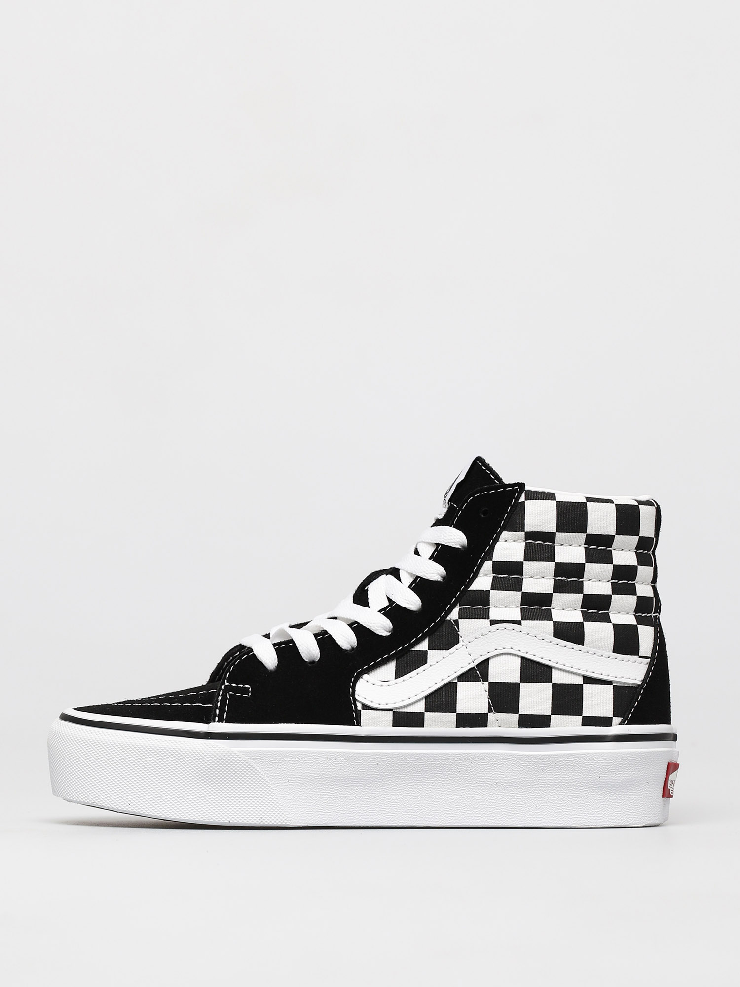 Boty Vans Sk8 Hi Platform 2 (checkerboard/true white)