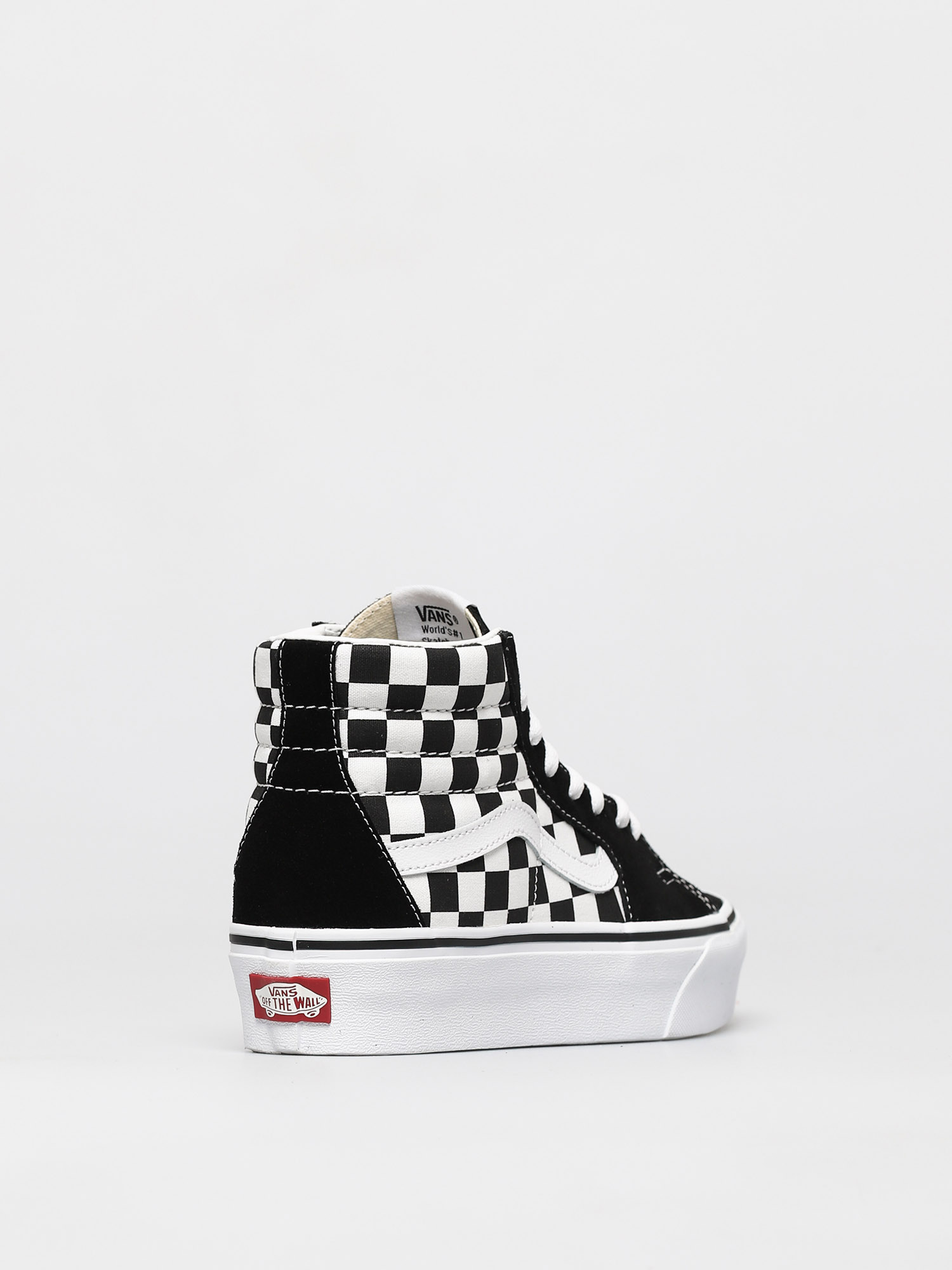 Boty Vans Sk8 Hi Platform 2 (checkerboard/true white)