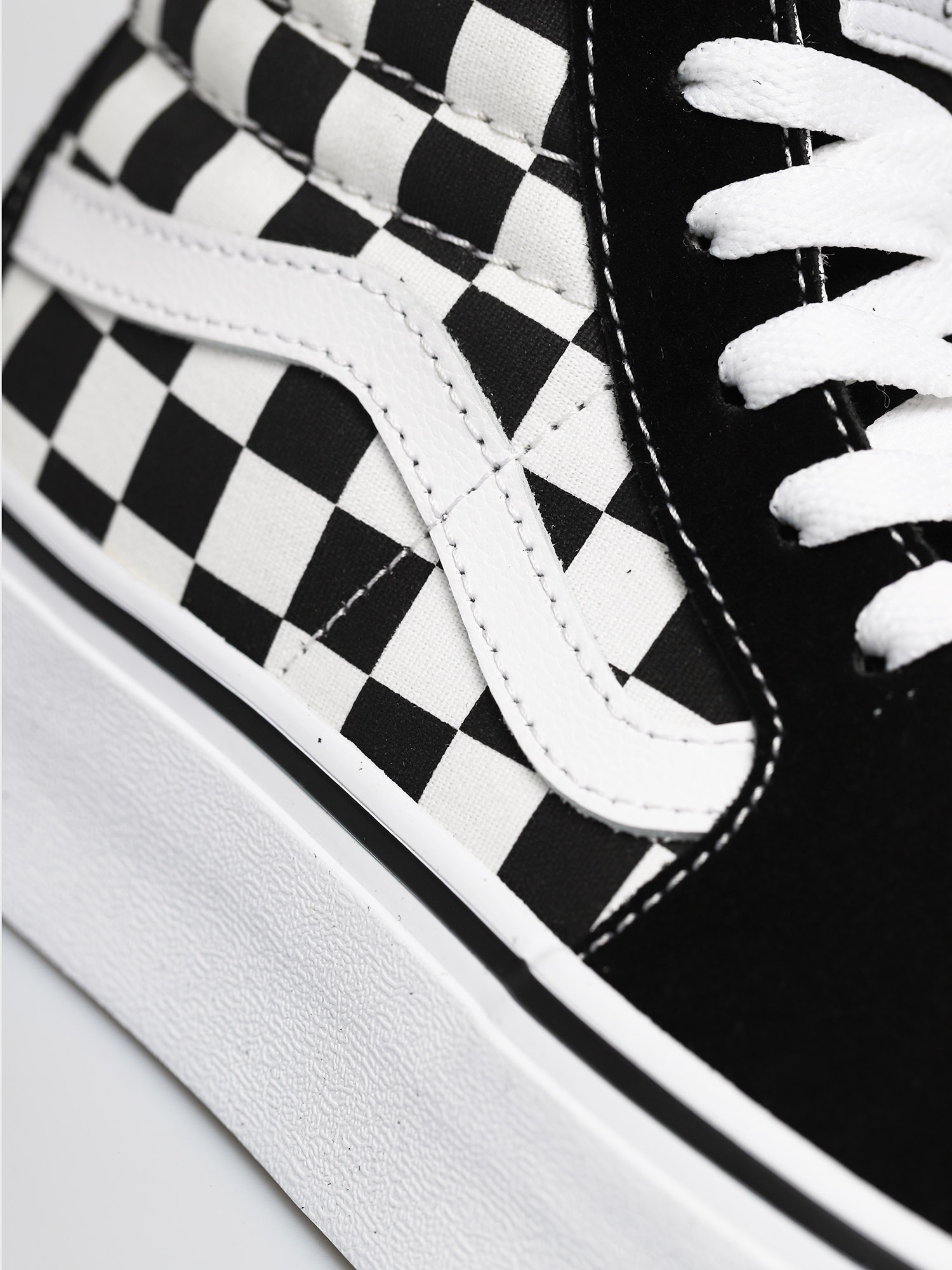 Boty Vans Sk8 Hi Platform 2 (checkerboard/true white)