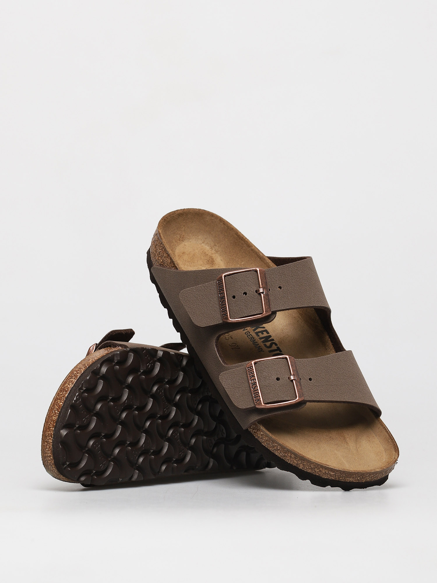 Birkenstock Plážovky Arizona Narrow (nubuck mocha)
