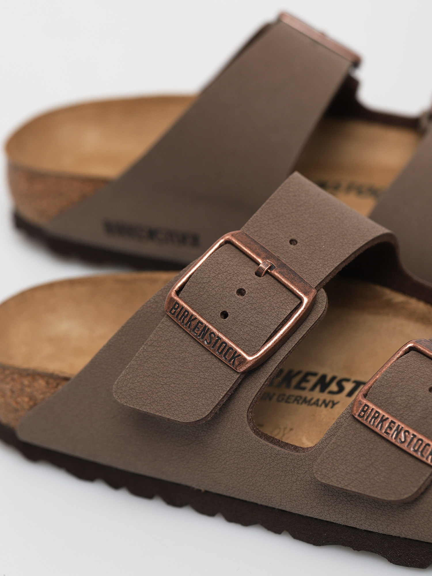 Birkenstock Plážovky Arizona Narrow (nubuck mocha)