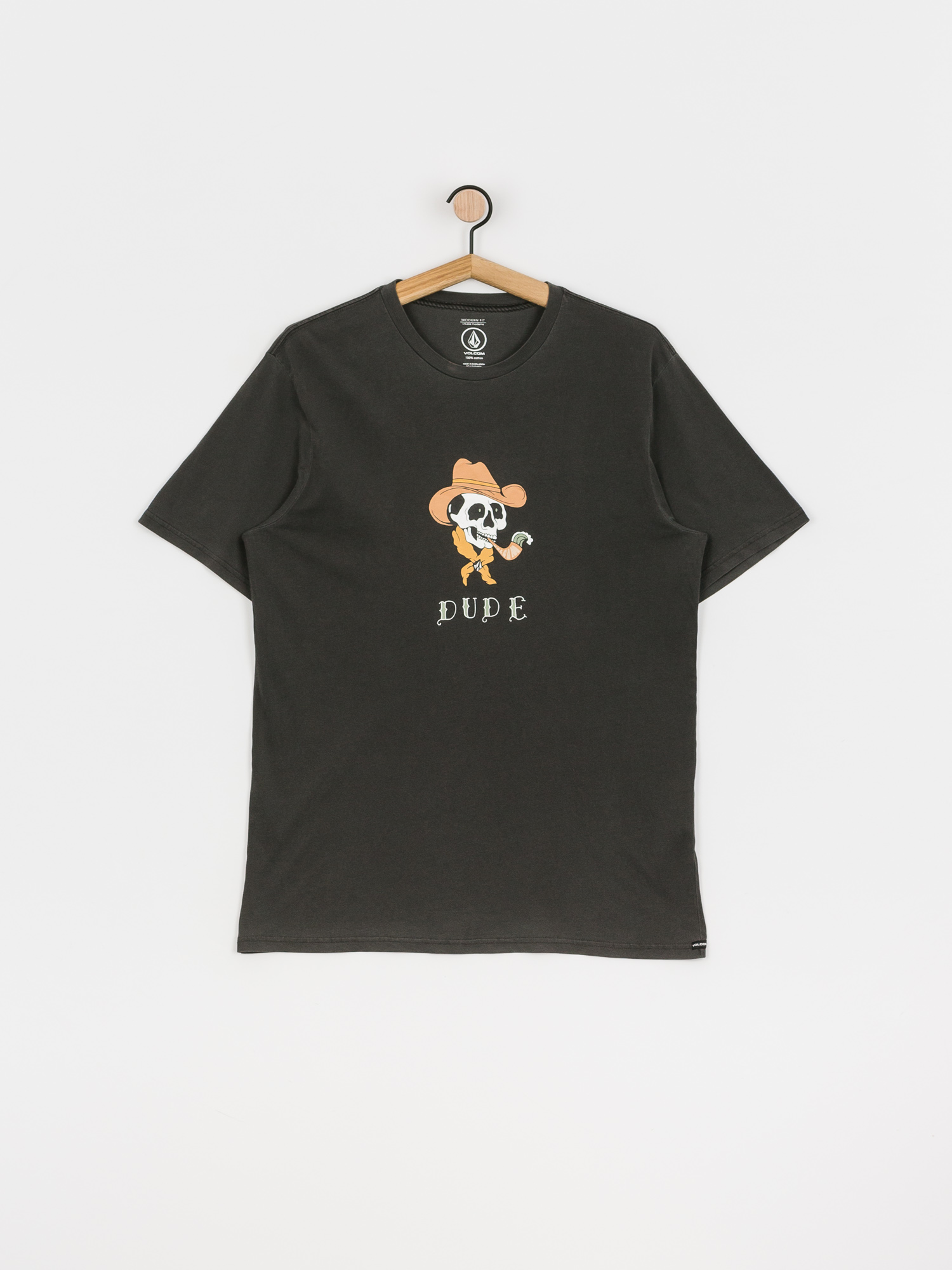 Tričko Volcom Lassoe (black)