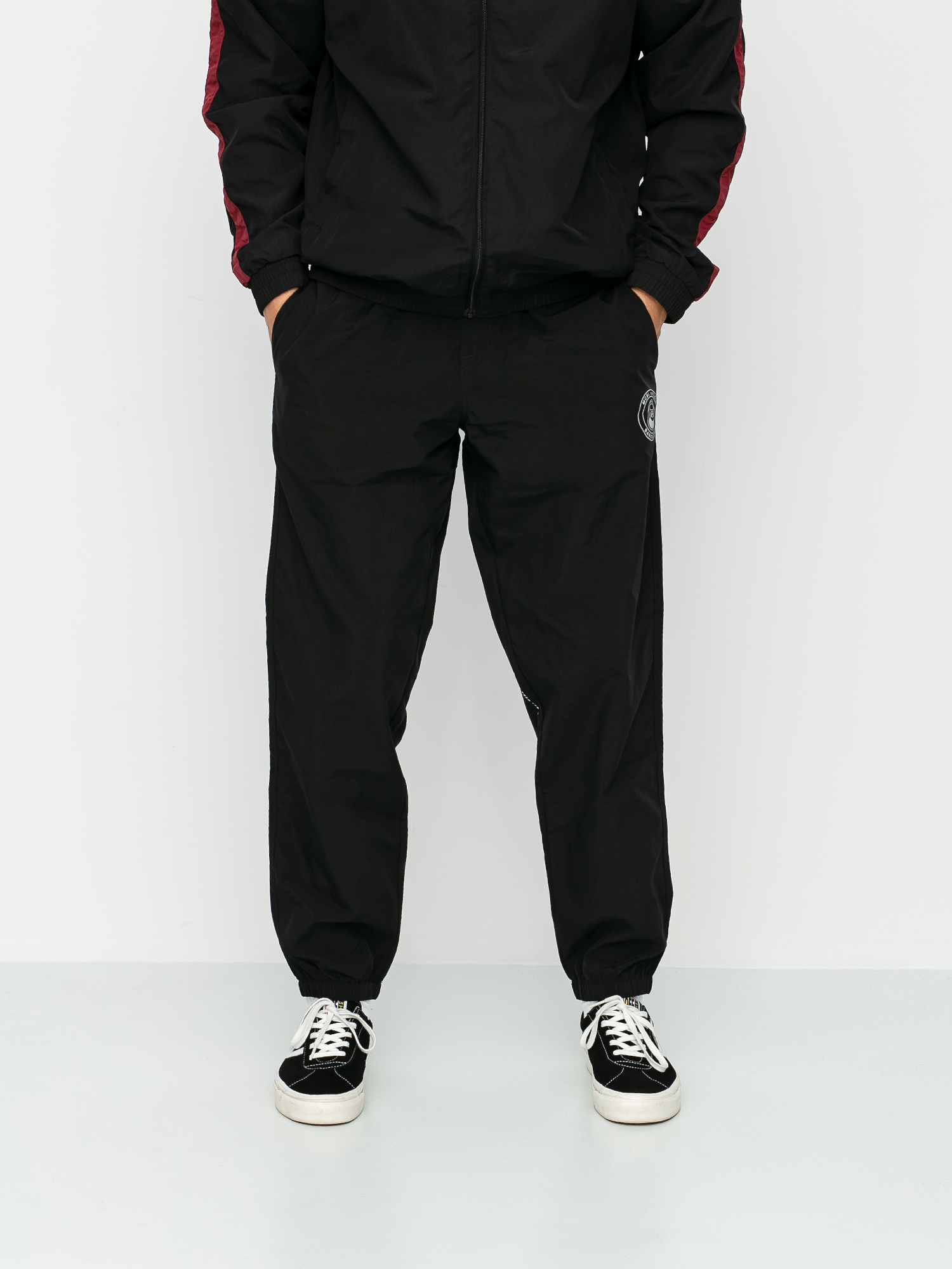 Kalhoty Volcom X Macba Life Track (black)