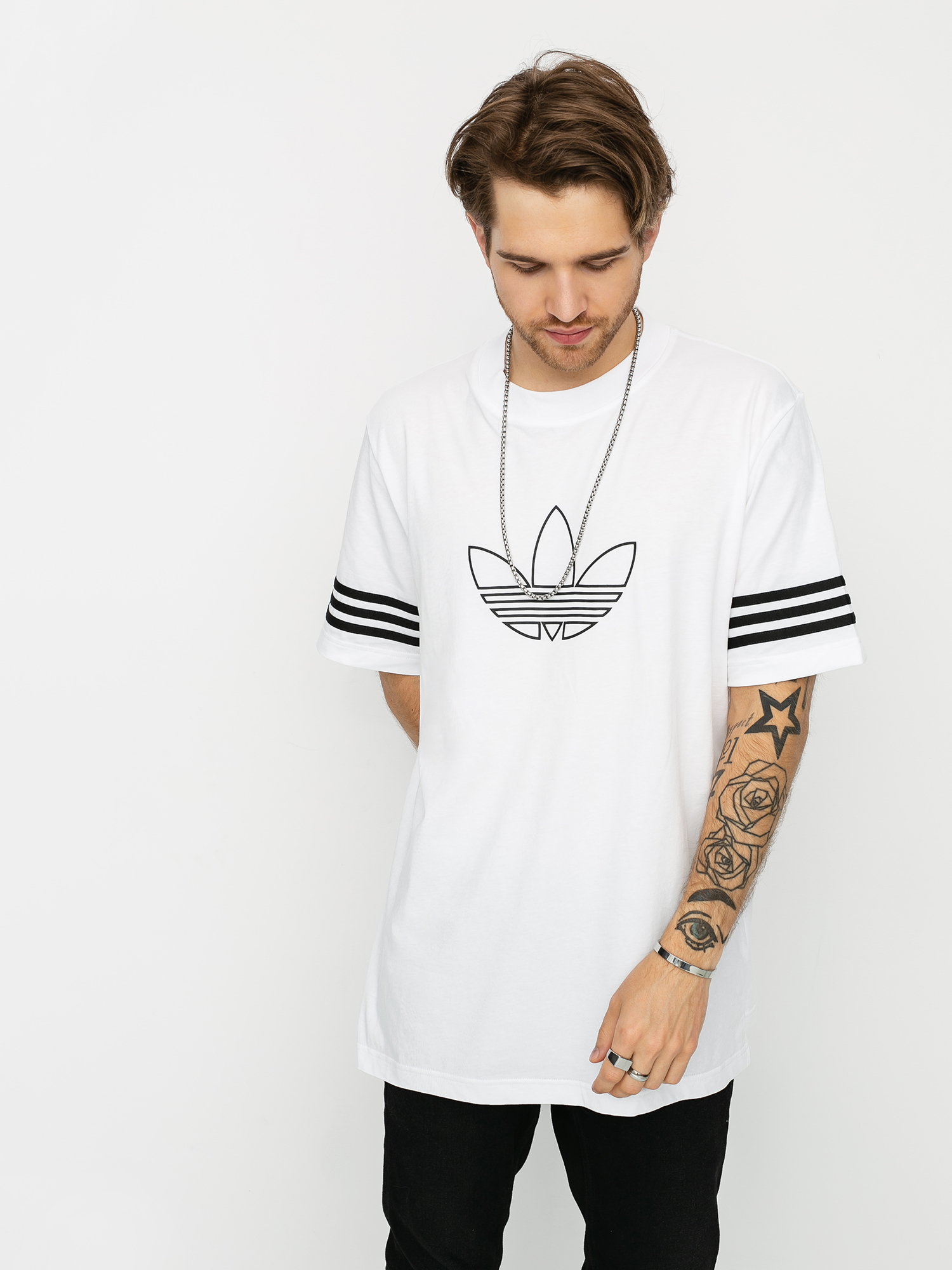 Tričko adidas Originals Outline (white)