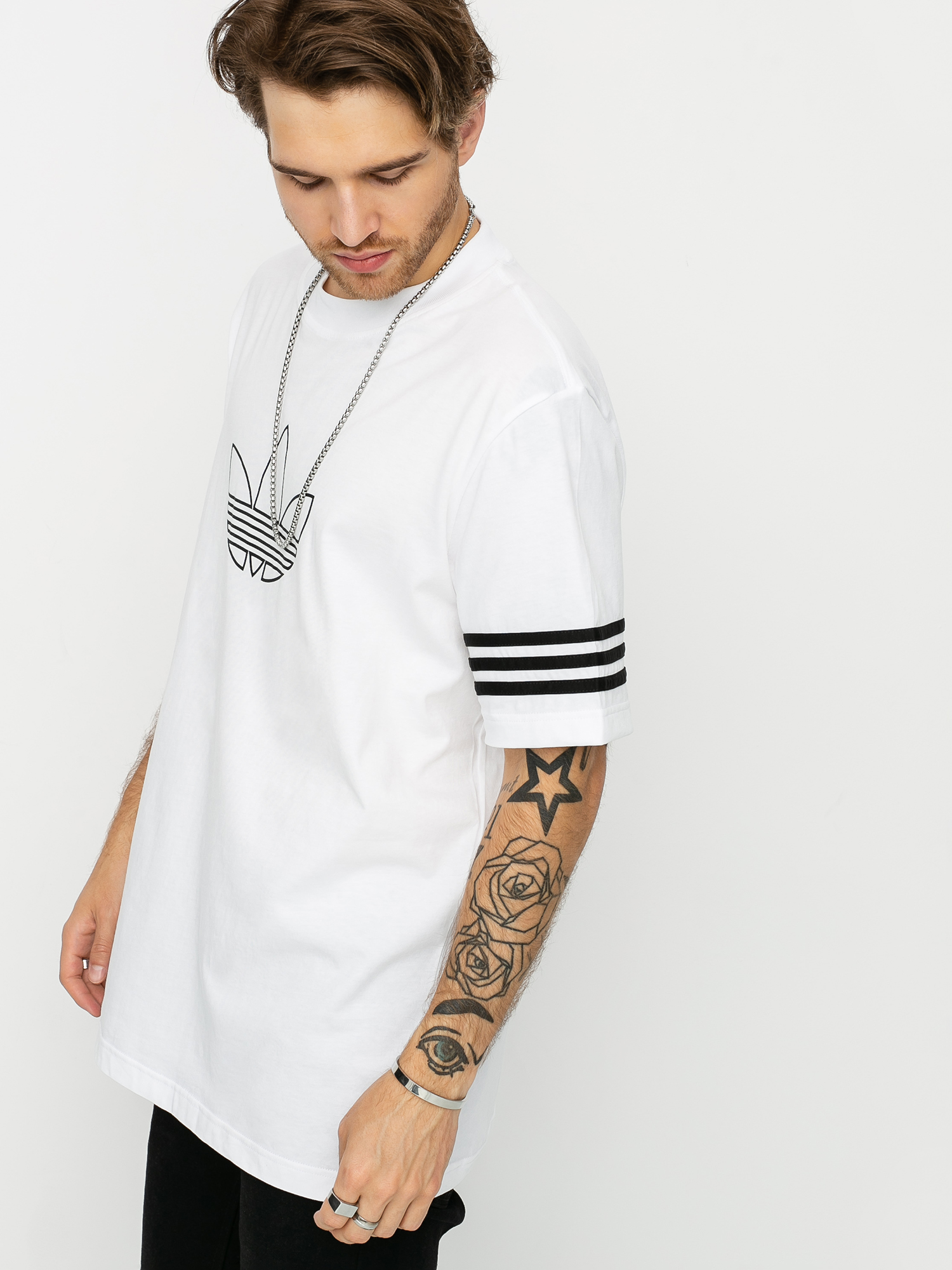 Tričko adidas Originals Outline (white)