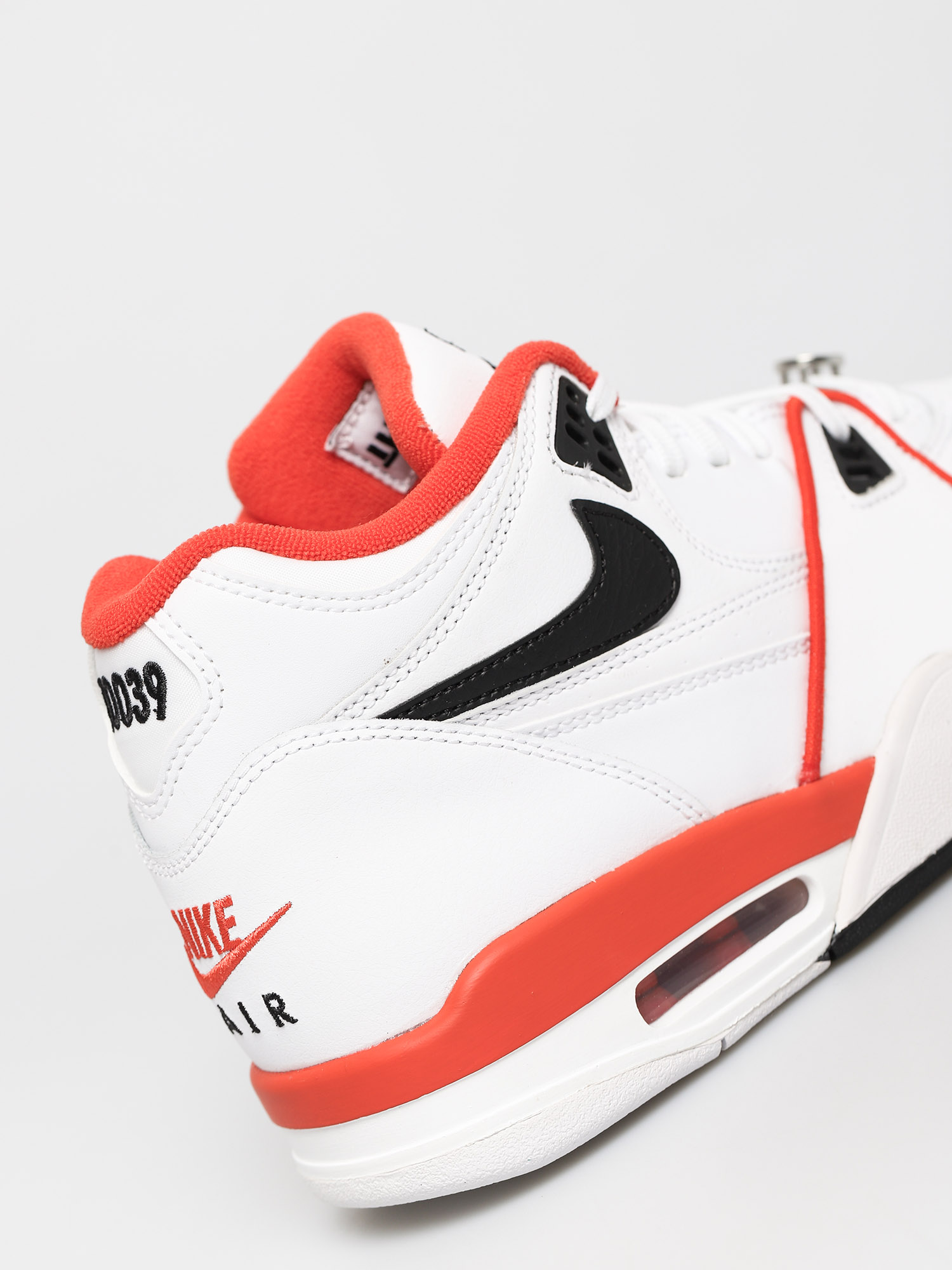 Boty Nike Air Flight 89 Emb (white/black/team orange)