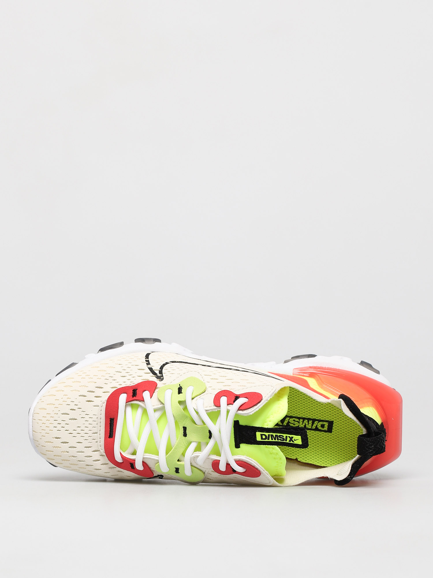 Boty Nike React Vision Wmn (pale ivory/black volt laser crimson)