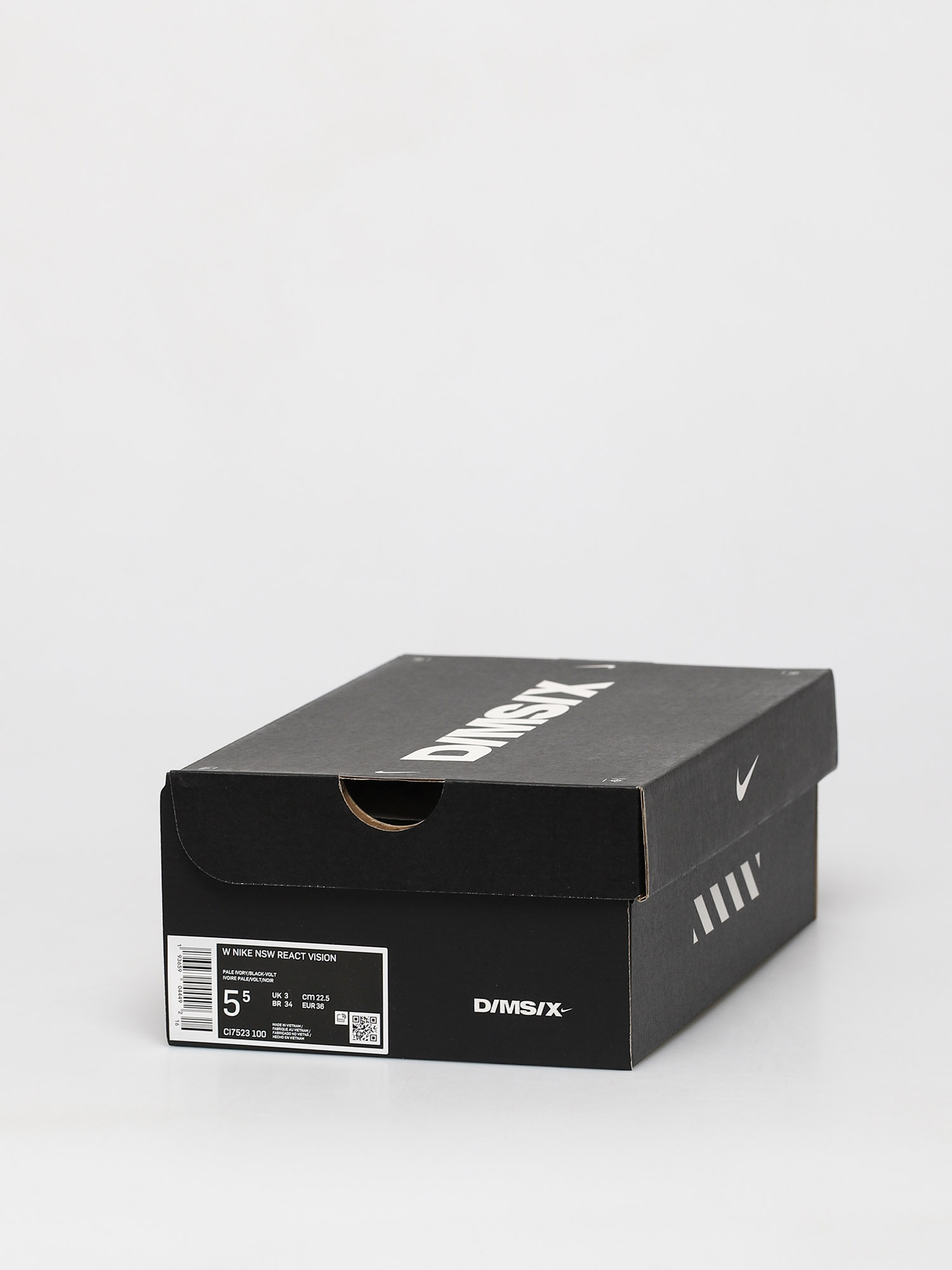 Boty Nike React Vision Wmn (pale ivory/black volt laser crimson)