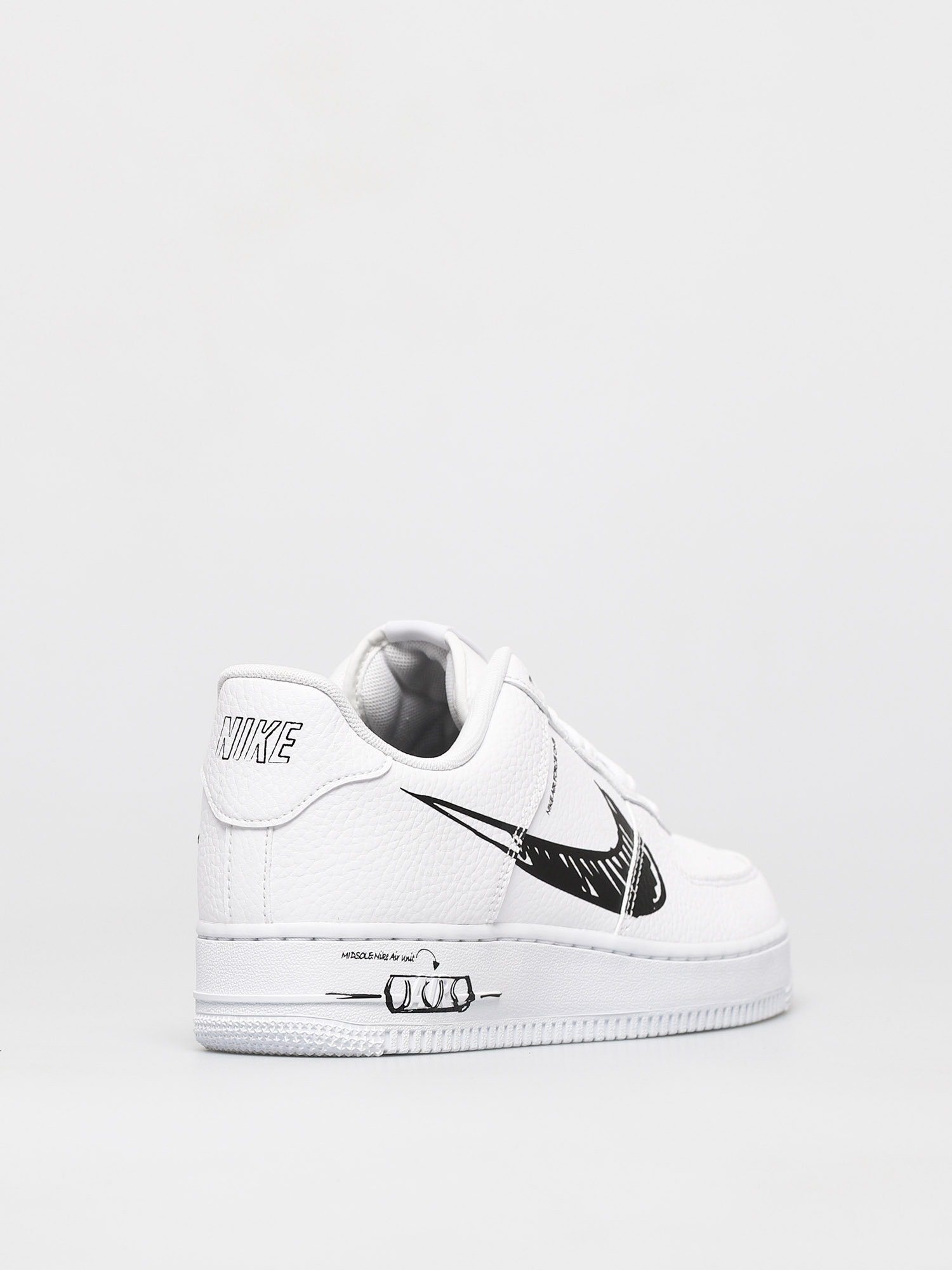 Boty Nike Air Force 1 Lv8 Utility (white/black white)