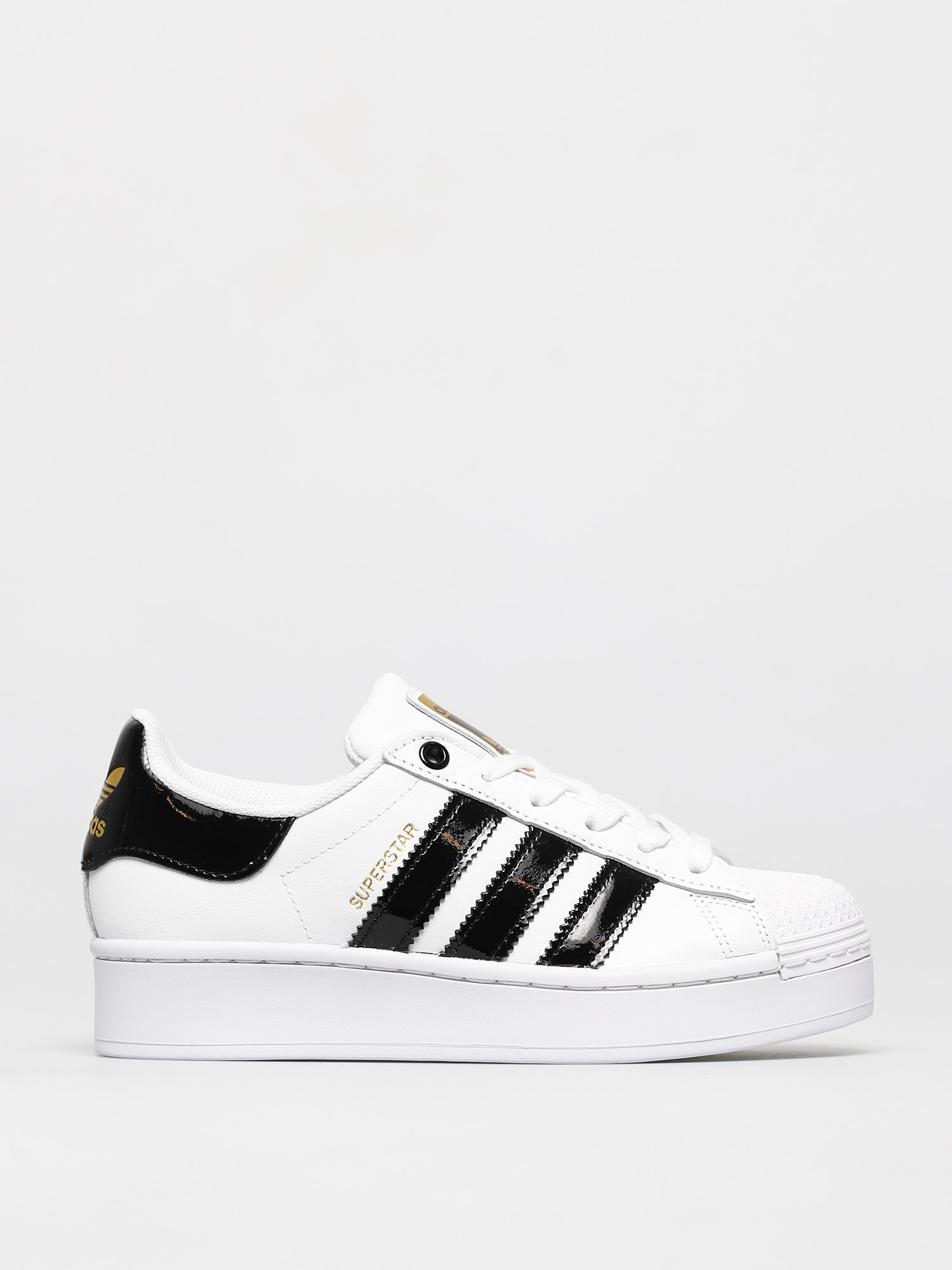 Boty adidas Originals Superstar Bold Wmn bílá (ftwwht/cblack/goldmt)