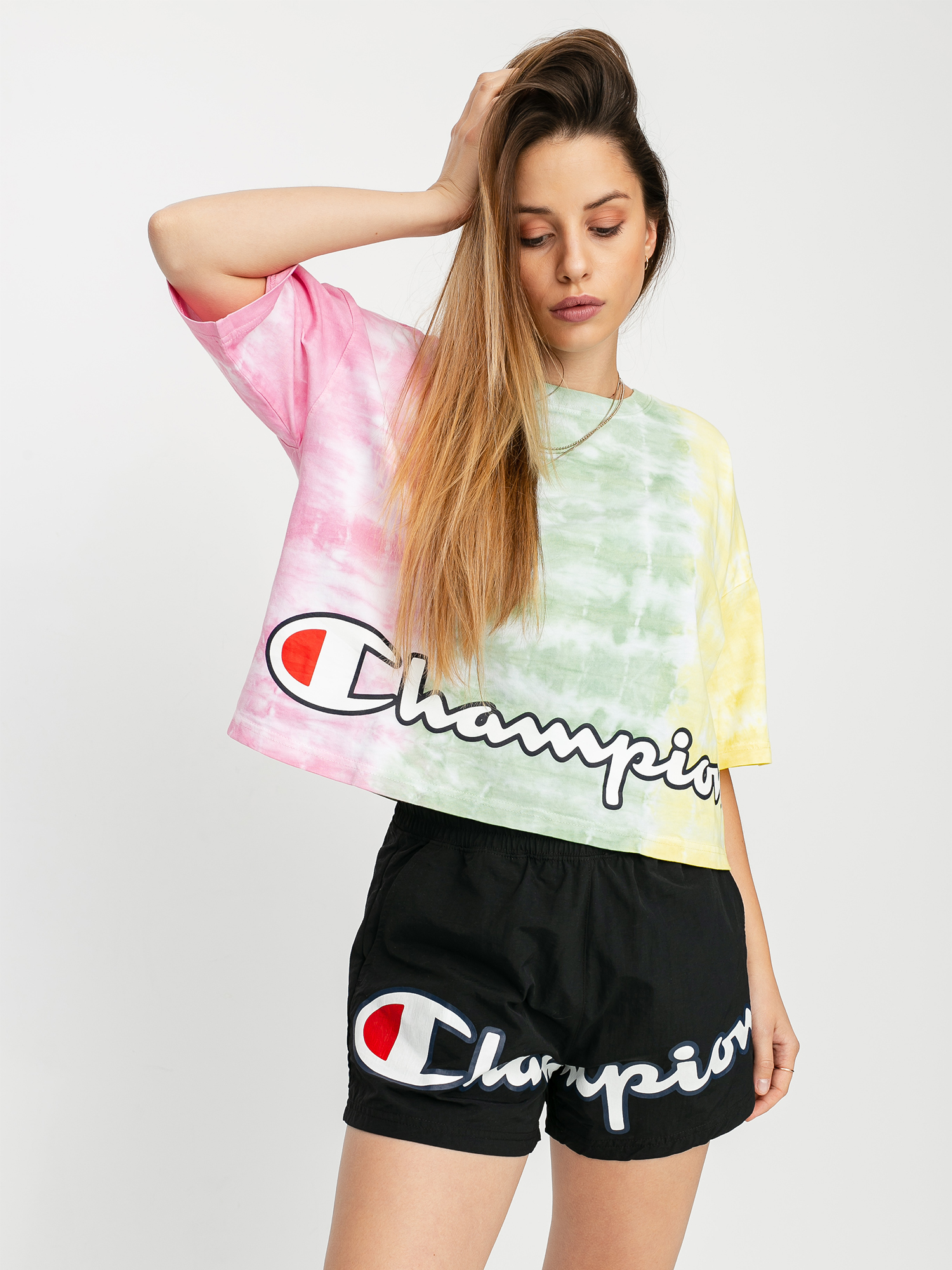 Kraťasy Champion Shorts 112661 Wmn (nbk)