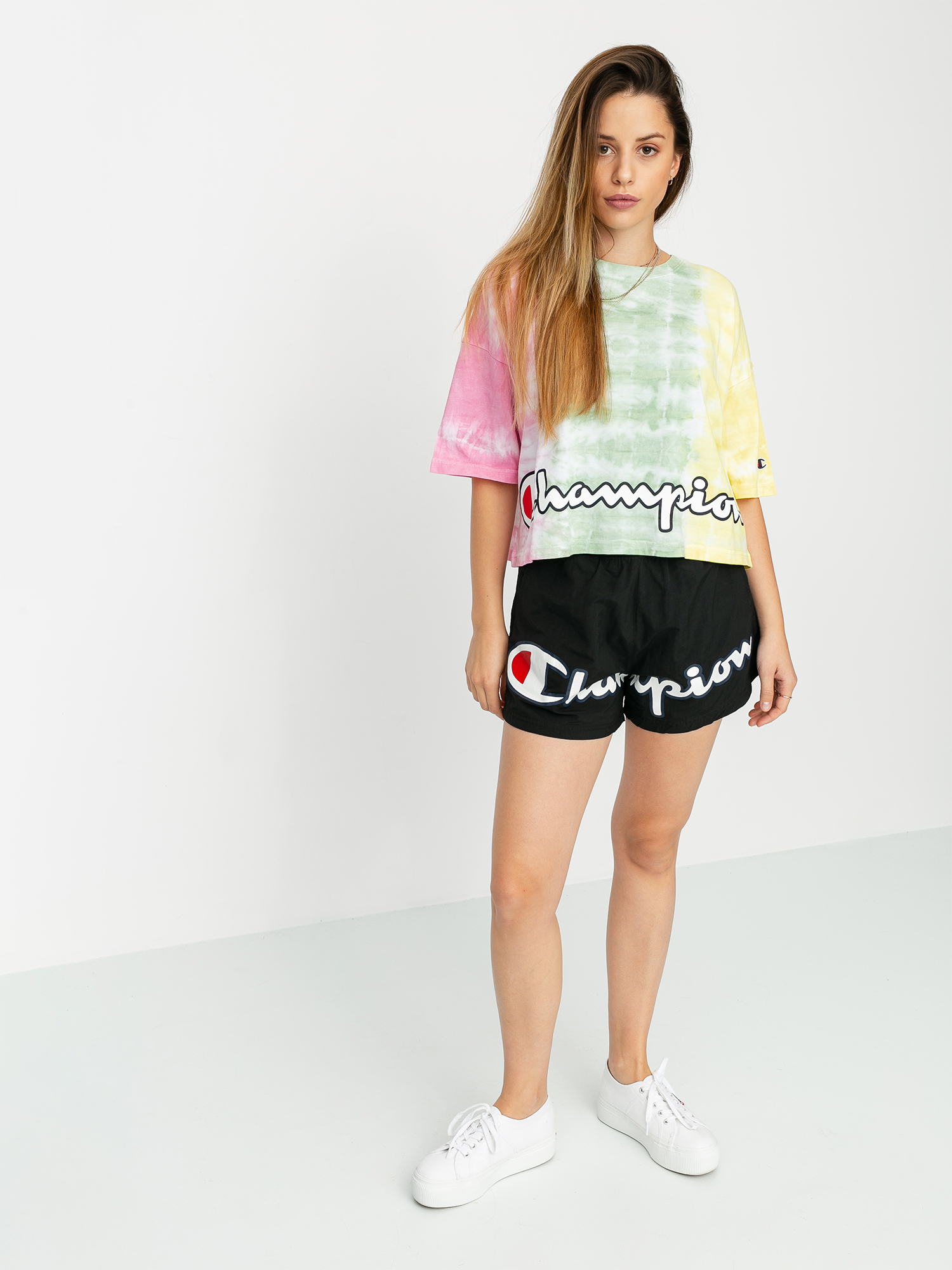 Kraťasy Champion Shorts 112661 Wmn (nbk)