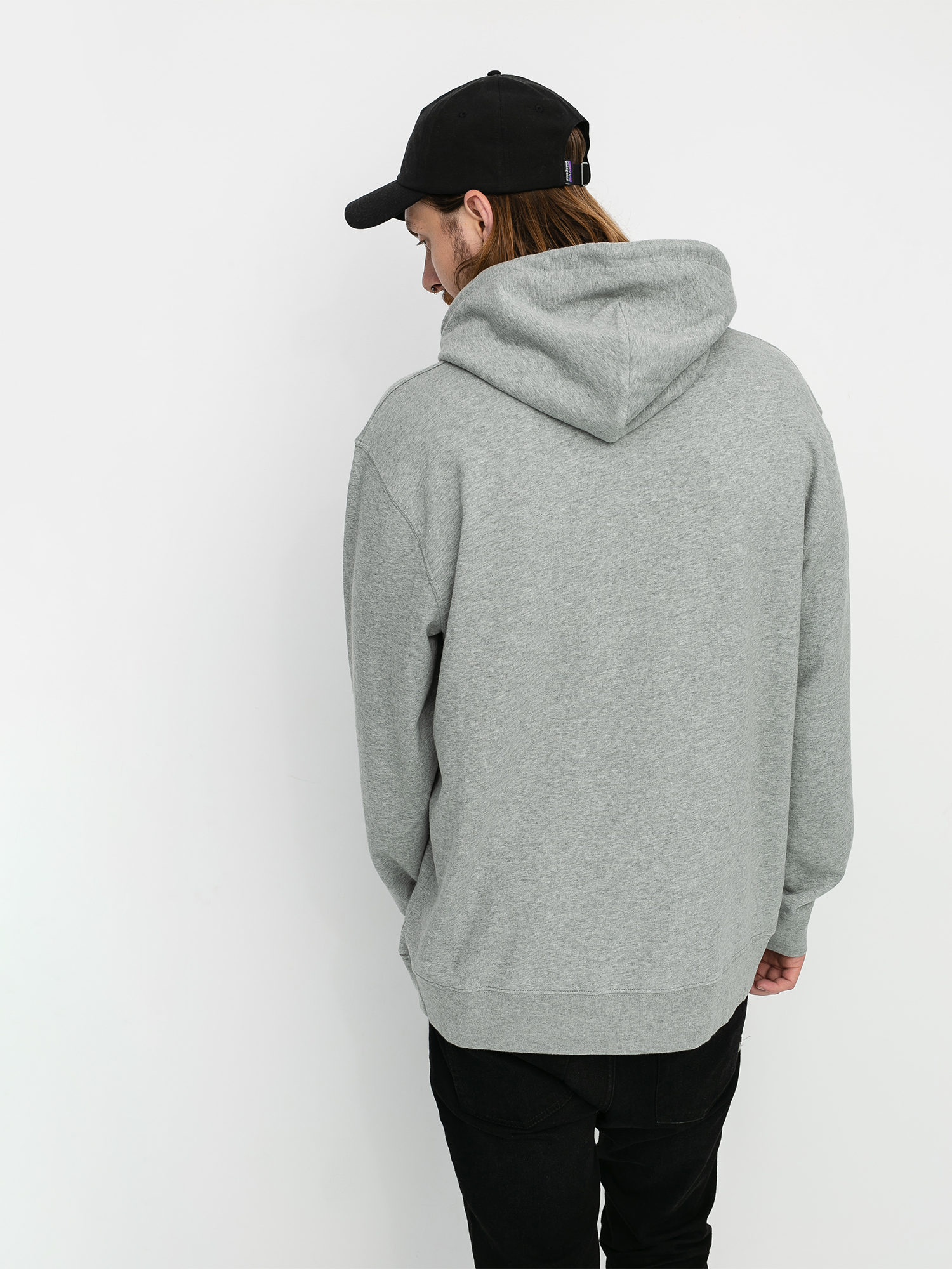 Mikina S Kapuci Carhartt Wip University Hd Grey Heather Black