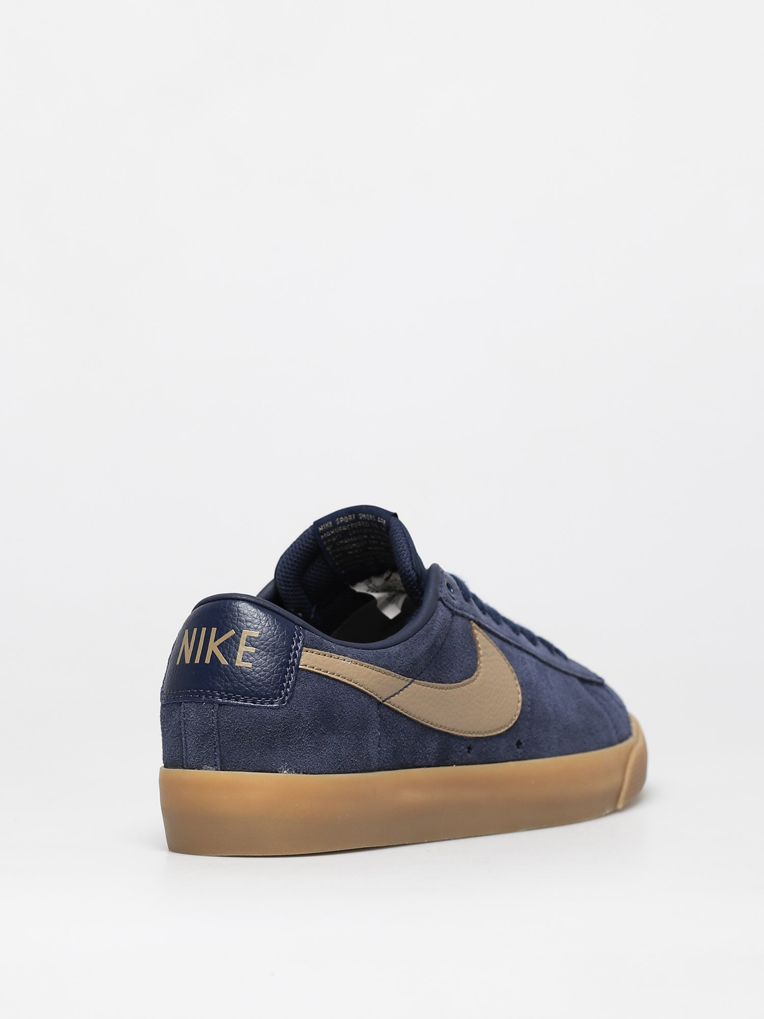 Boty Nike SB Blazer Low Gt (midnight navy/khaki gum light brown)