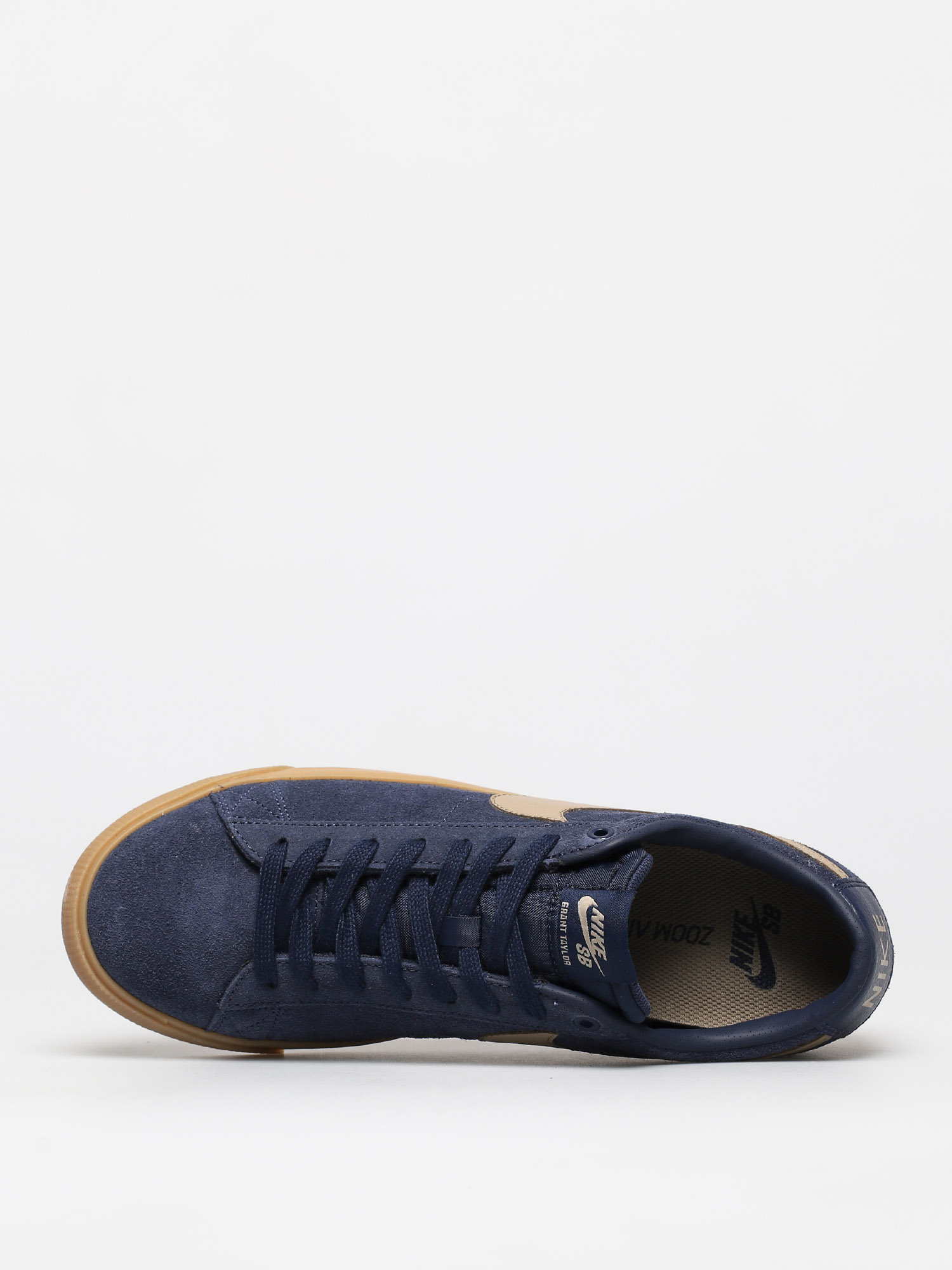 Boty Nike SB Blazer Low Gt (midnight navy/khaki gum light brown)