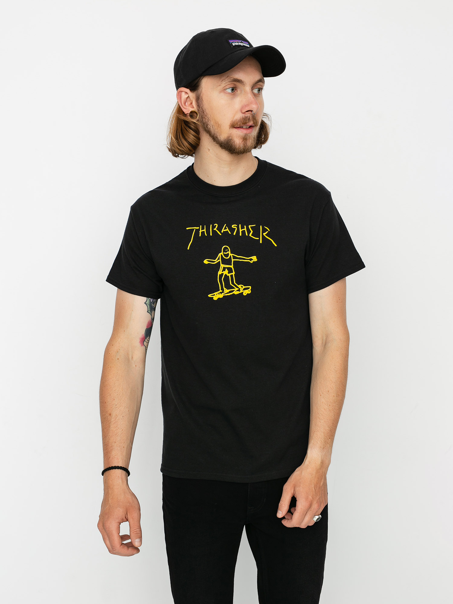 Tričko Thrasher Gonz (black)