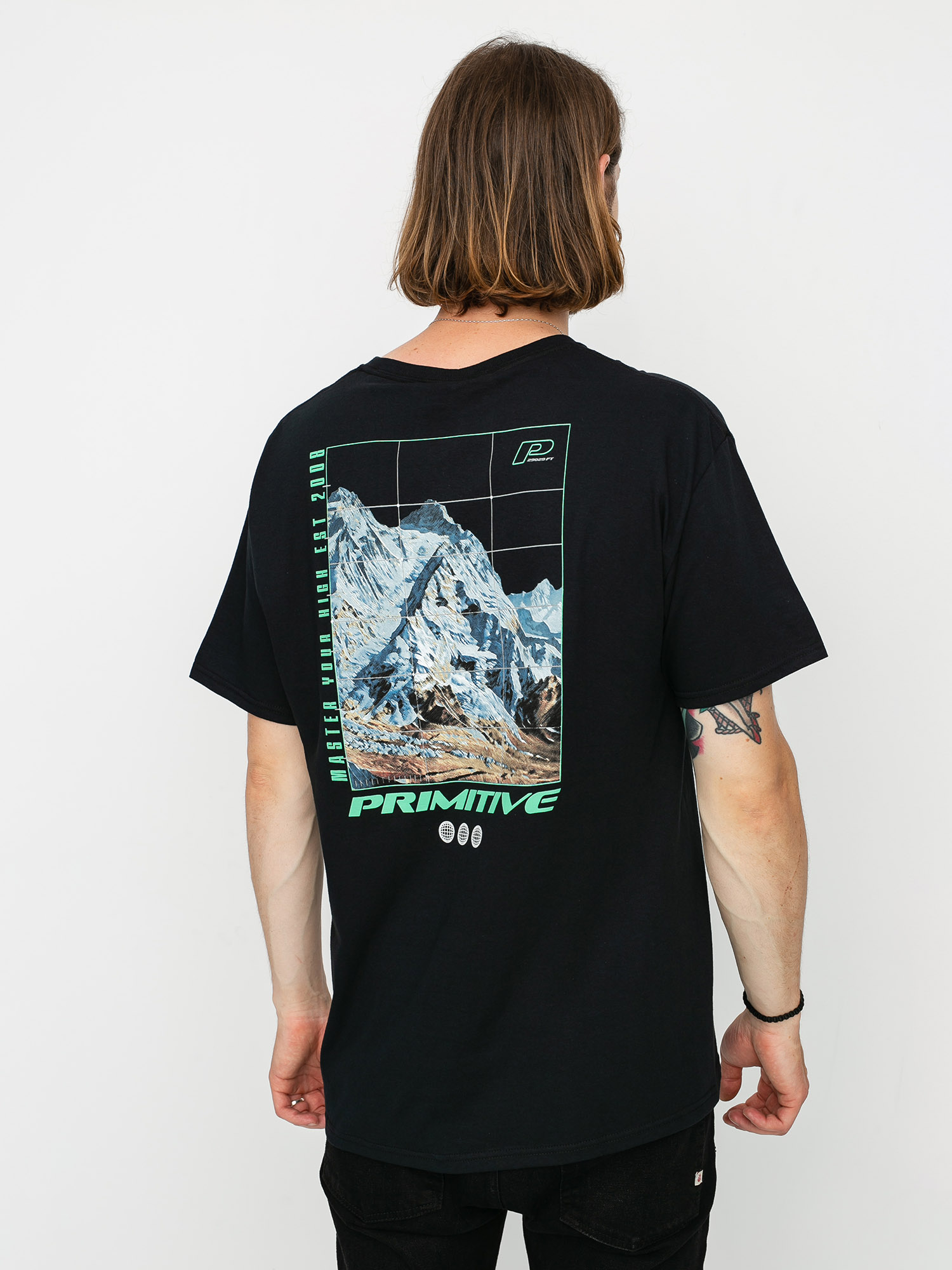 Tričko Primitive Summit (black)