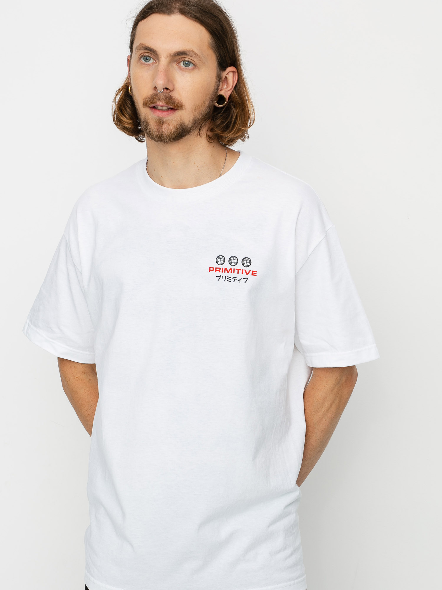 Tričko Primitive Far East (white)