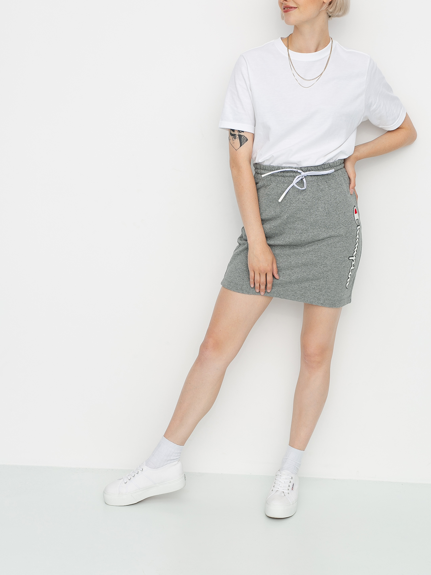 Sukně Champion Skirt 112649 Wmn (grjm)