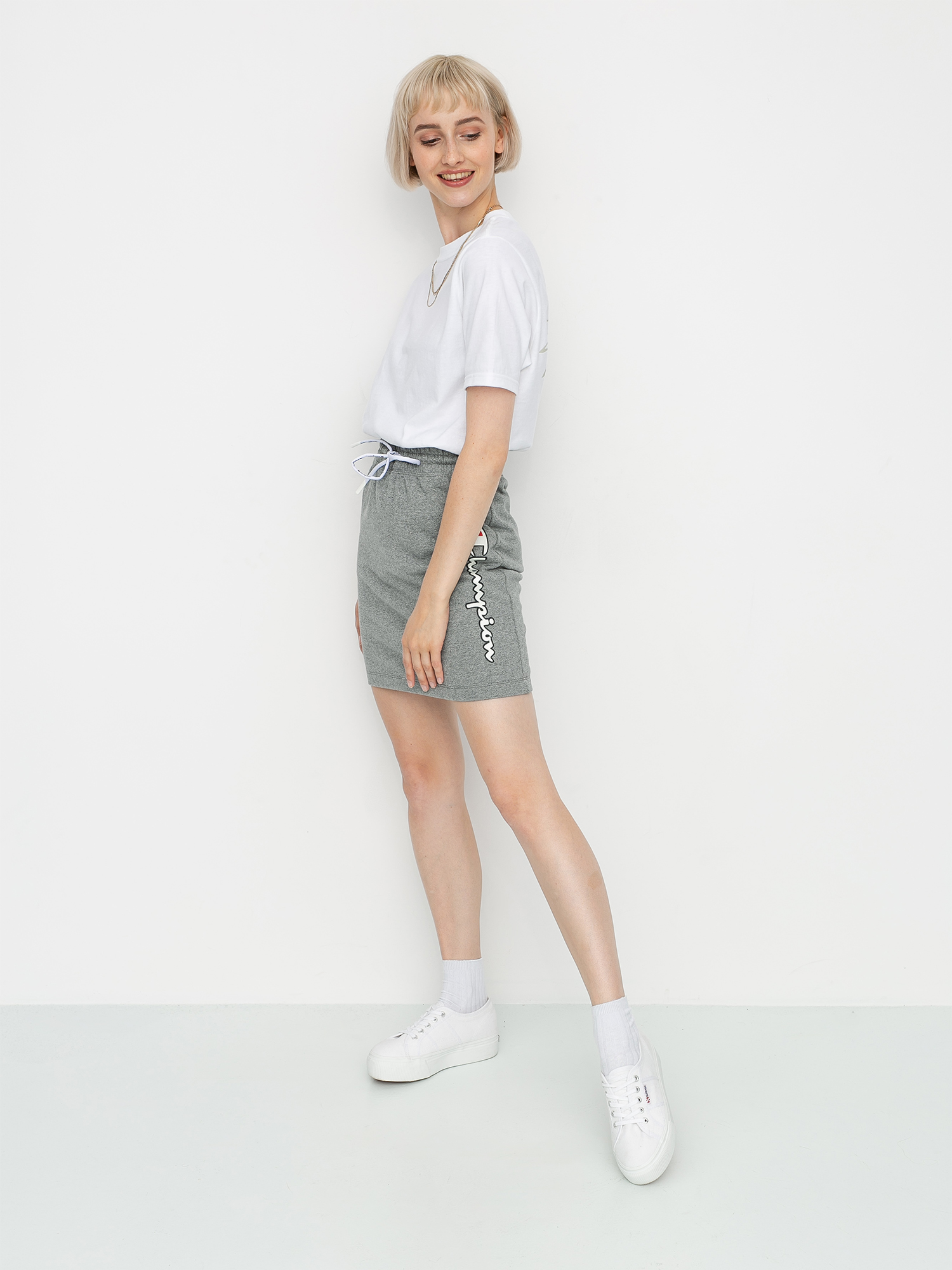 Sukně Champion Skirt 112649 Wmn (grjm)