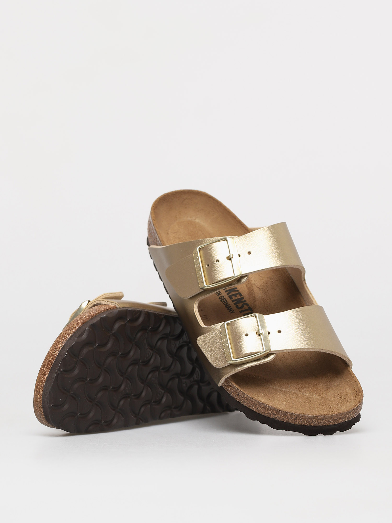 Plážovky Birkenstock Arizona Narrow Wmn (gold)