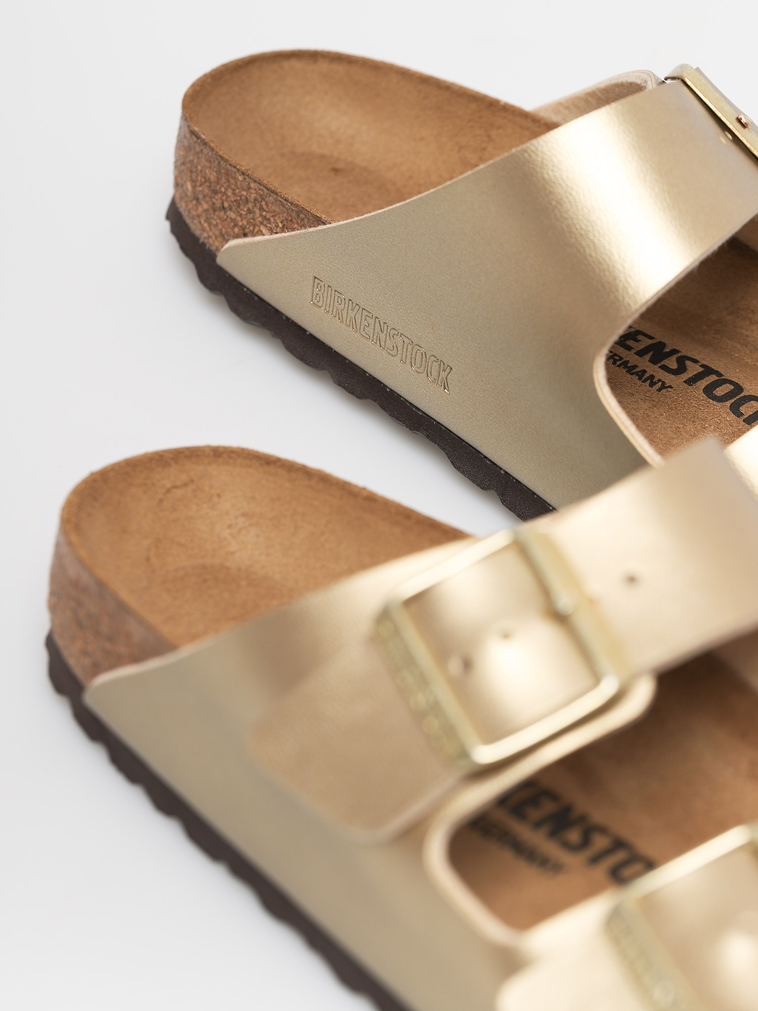 Plážovky Birkenstock Arizona Narrow Wmn (gold)