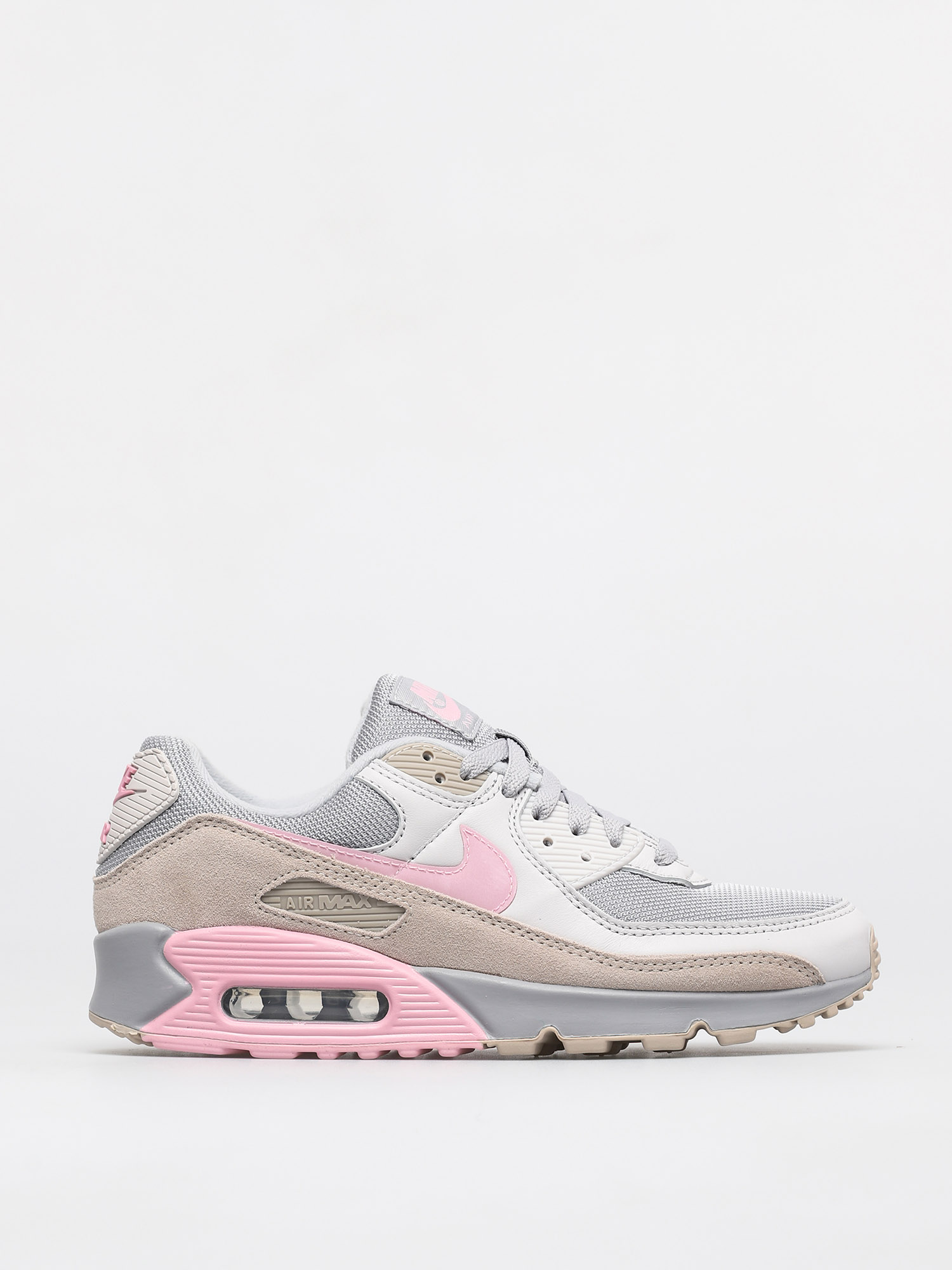 Boty Nike Air Max 90 (vast grey/pink wolf grey string)