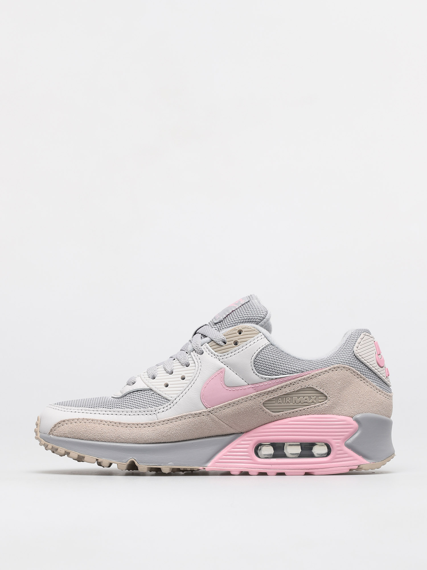 Boty Nike Air Max 90 (vast grey/pink wolf grey string)