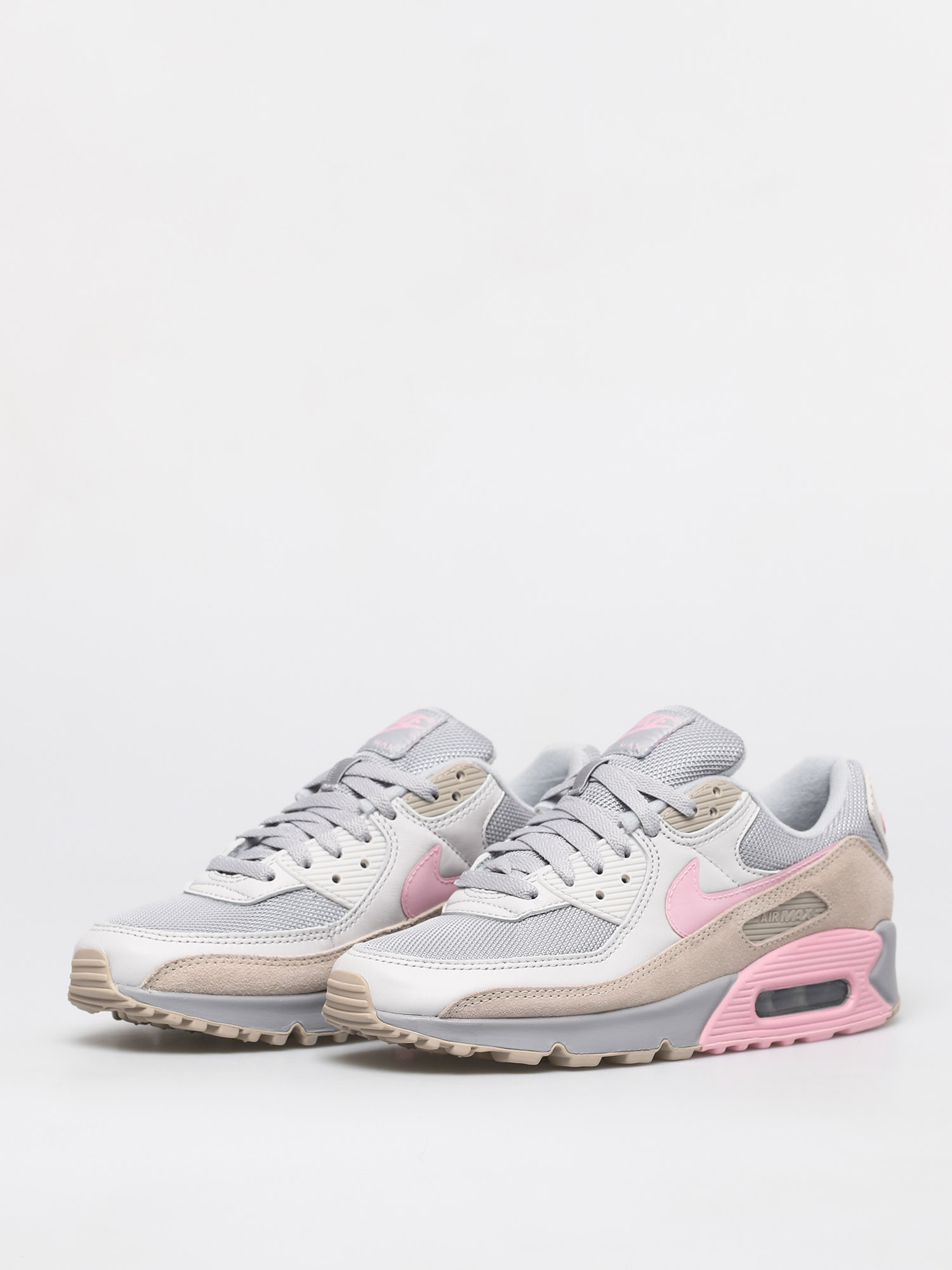 Boty Nike Air Max 90 (vast grey/pink wolf grey string)