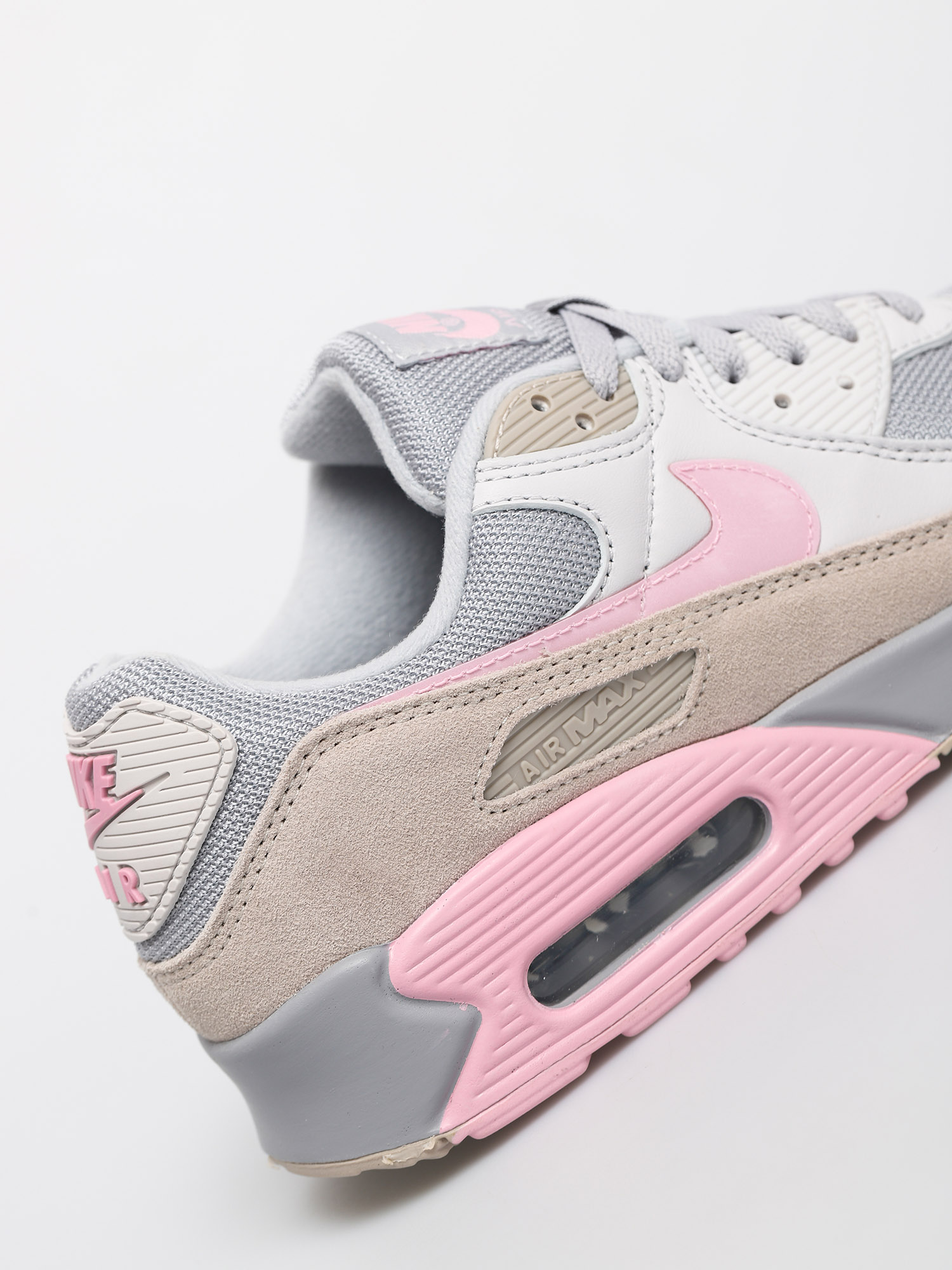 Boty Nike Air Max 90 (vast grey/pink wolf grey string)