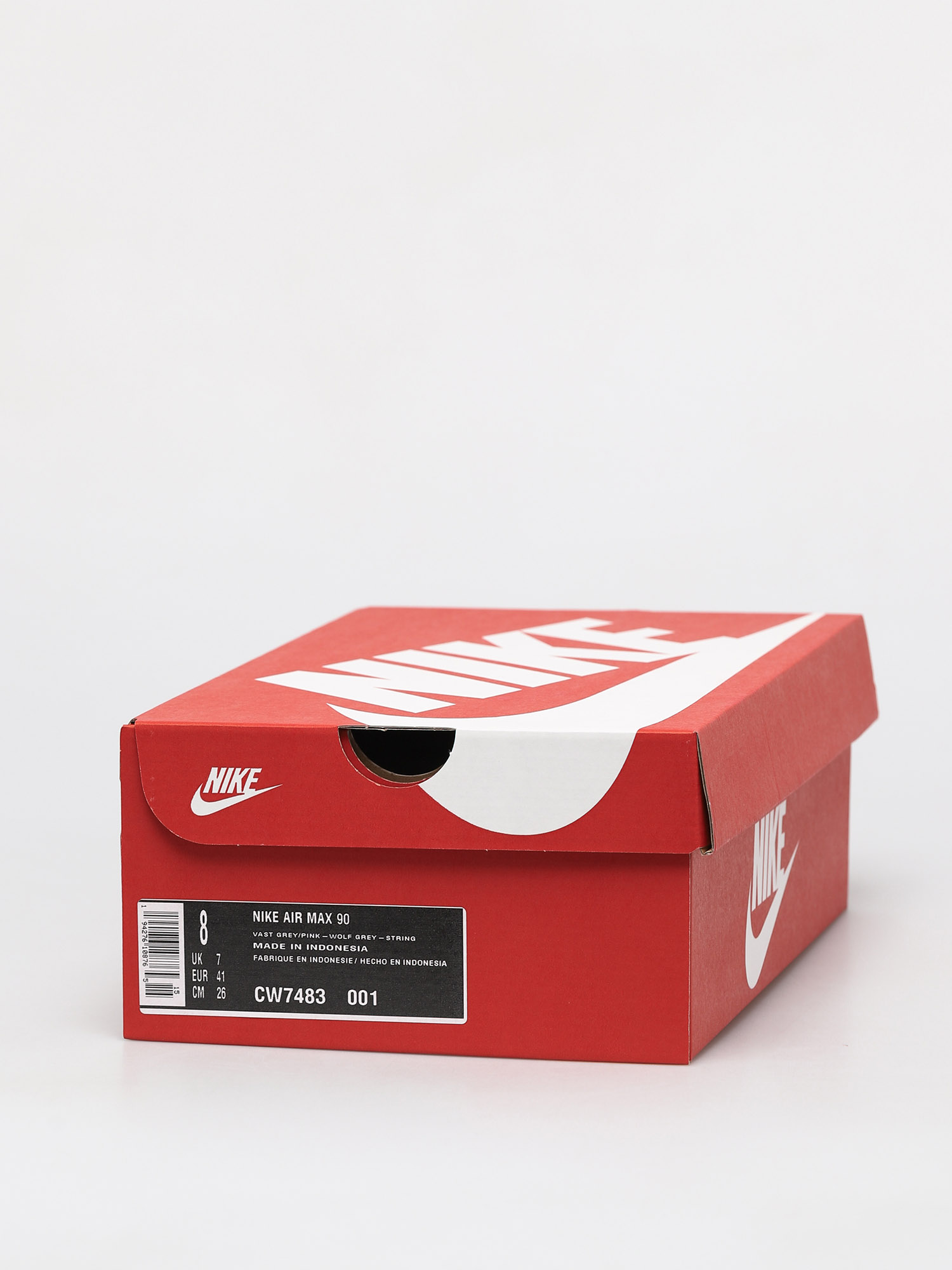 Boty Nike Air Max 90 (vast grey/pink wolf grey string)