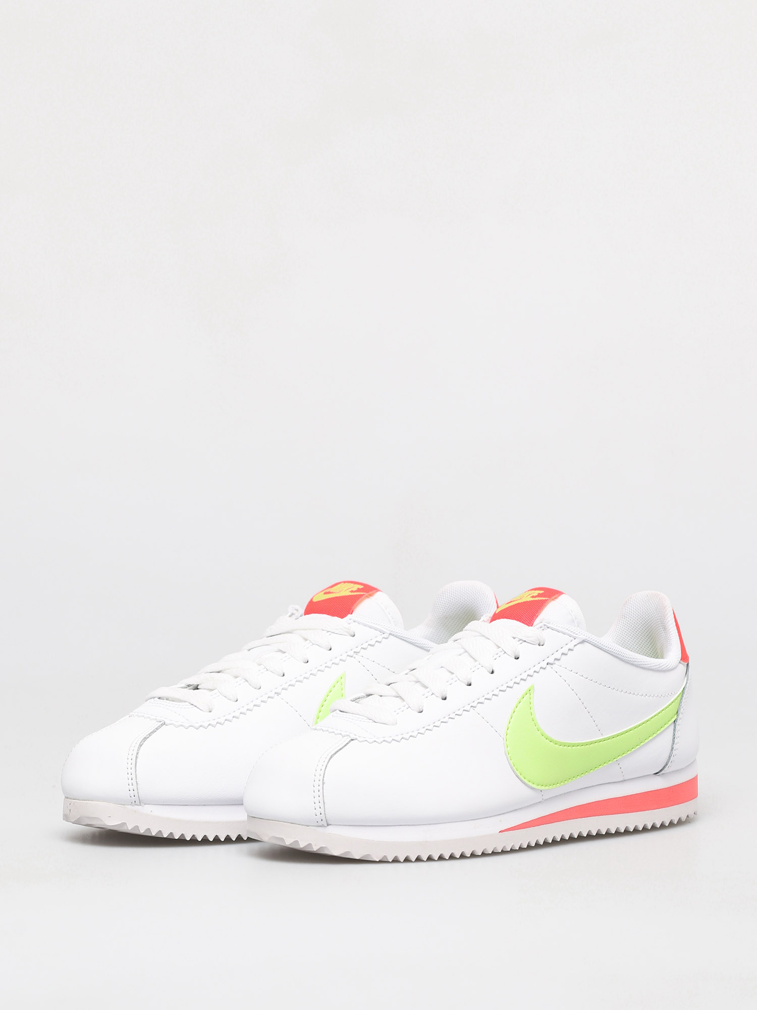 Boty Nike Classic Cortez Wmn (white/barely volt flash crimson)