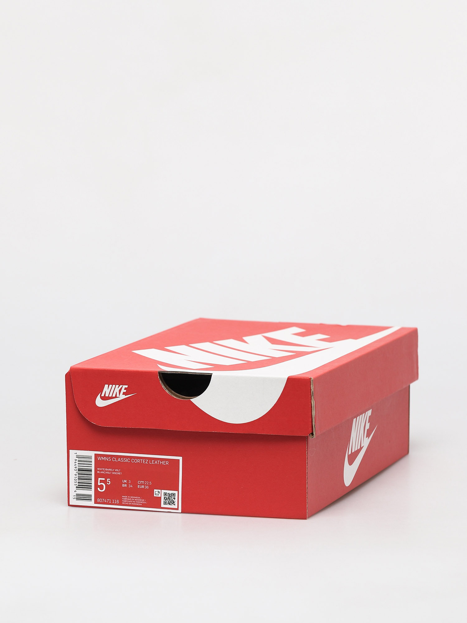 Boty Nike Classic Cortez Wmn (white/barely volt flash crimson)