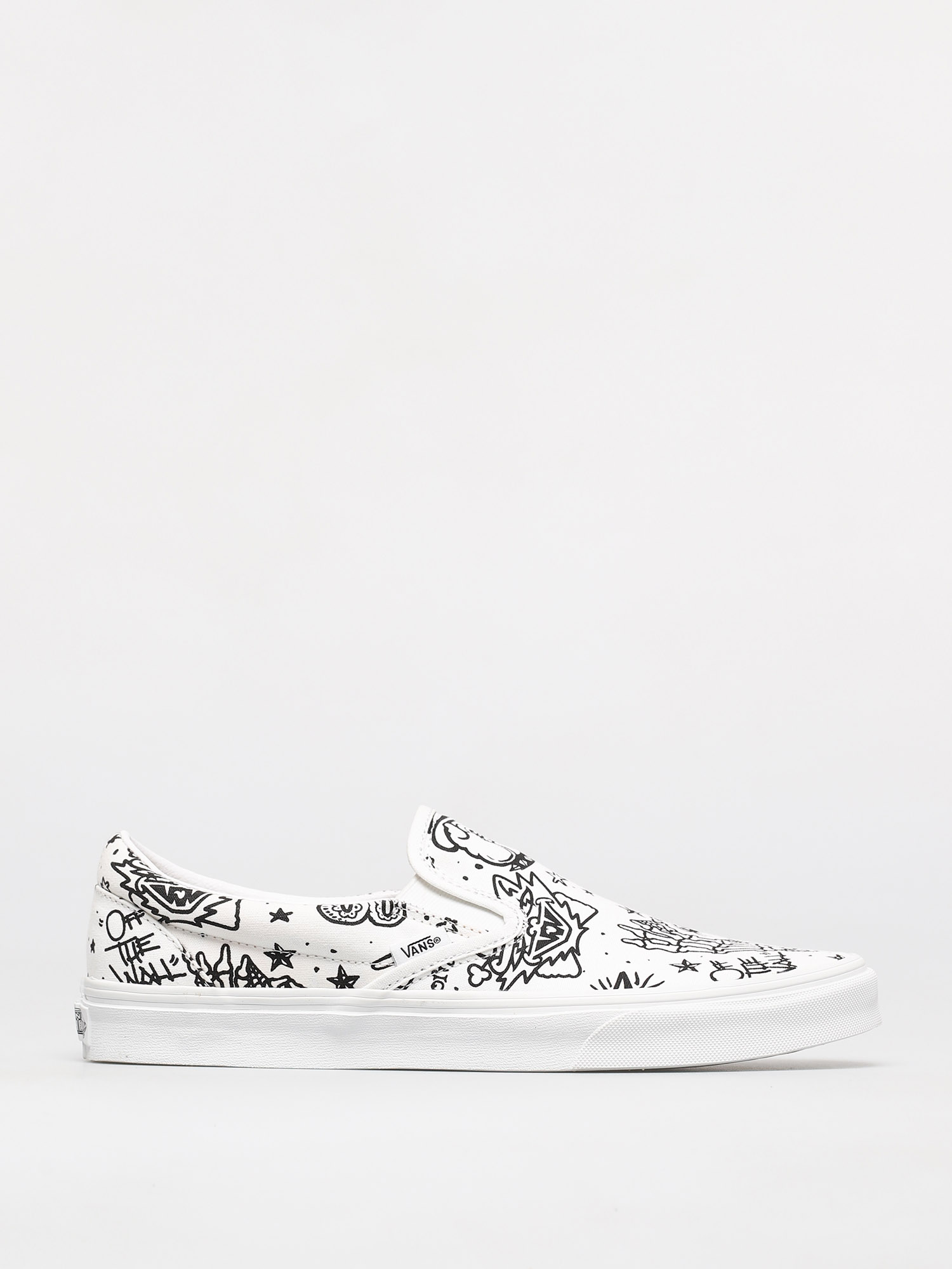 Boty Vans Classic Slip On (u color tattoo/true white)