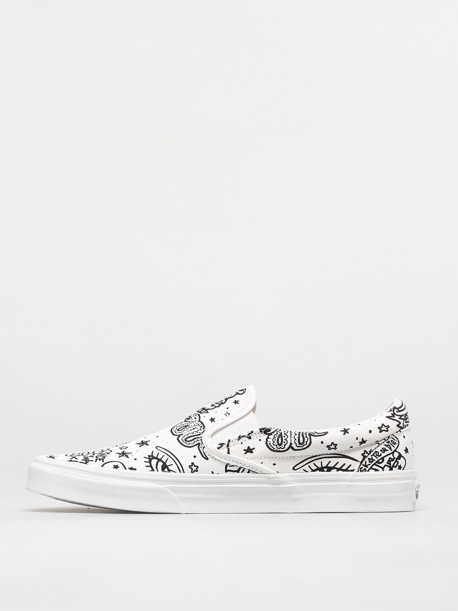 Boty Vans Classic Slip On (u color tattoo/true white)