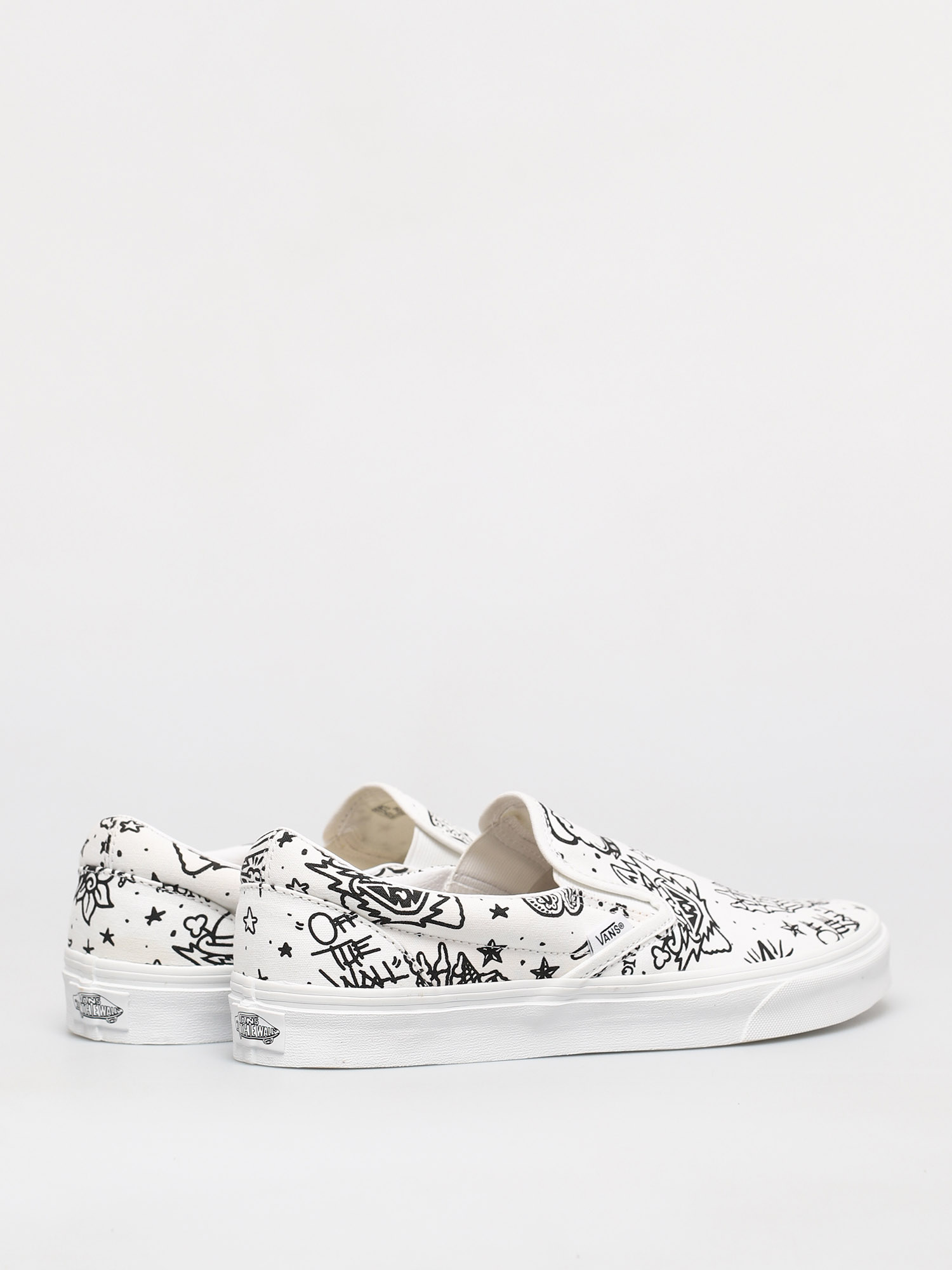 Boty Vans Classic Slip On (u color tattoo/true white)