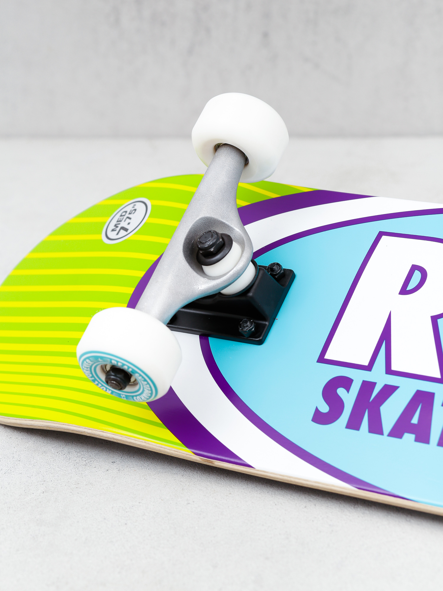 Skateboard Real Rays (yellow/green)