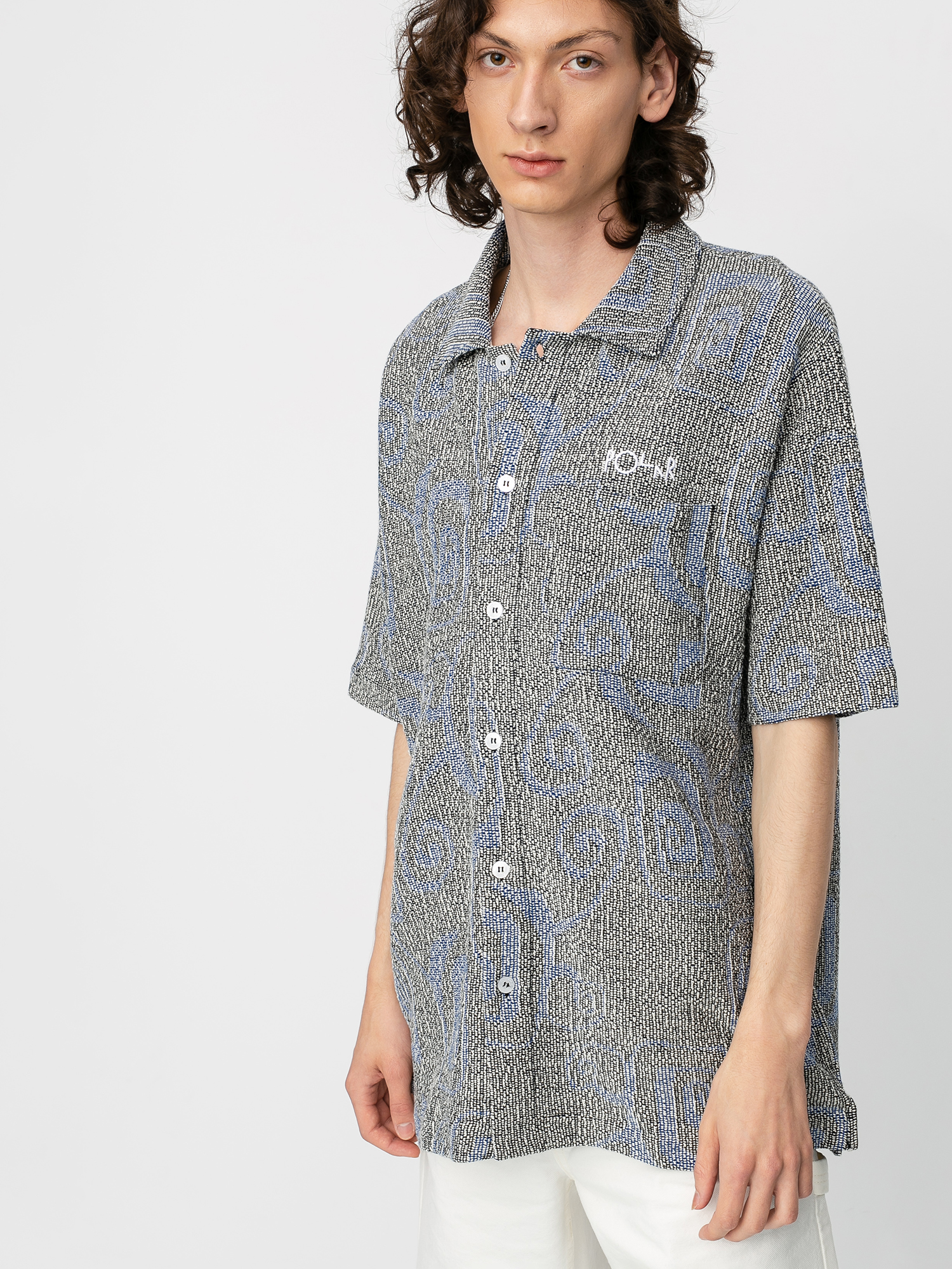 Košile Polar Skate Patterned (black)