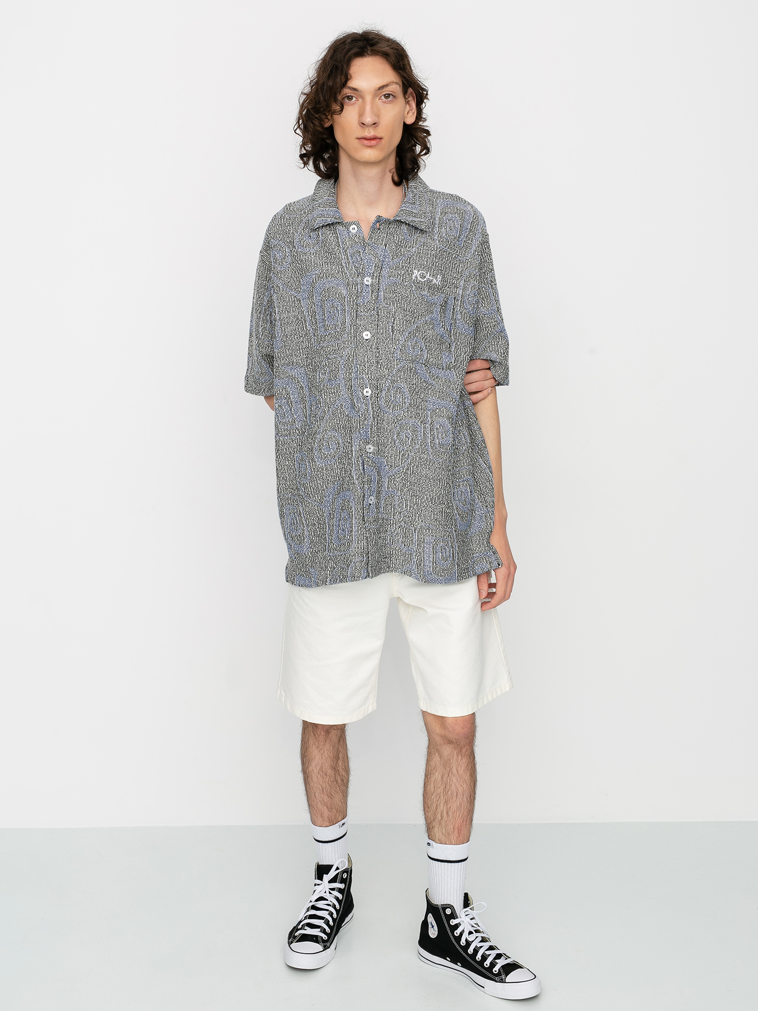 Košile Polar Skate Patterned (black)