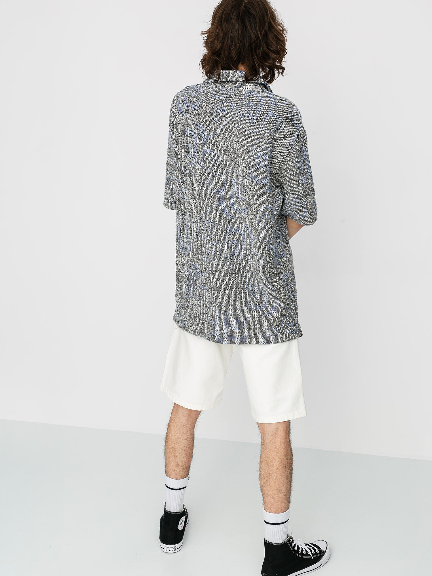 Košile Polar Skate Patterned (black)