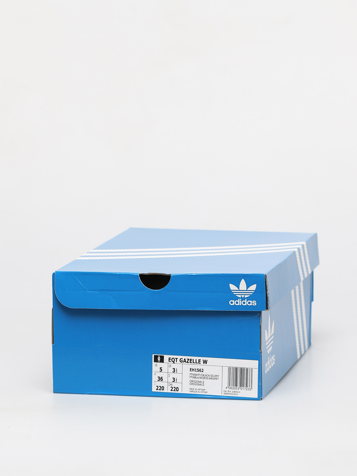 Boty adidas Originals Eqt Gazelle Wmn (white/core black/silver met)