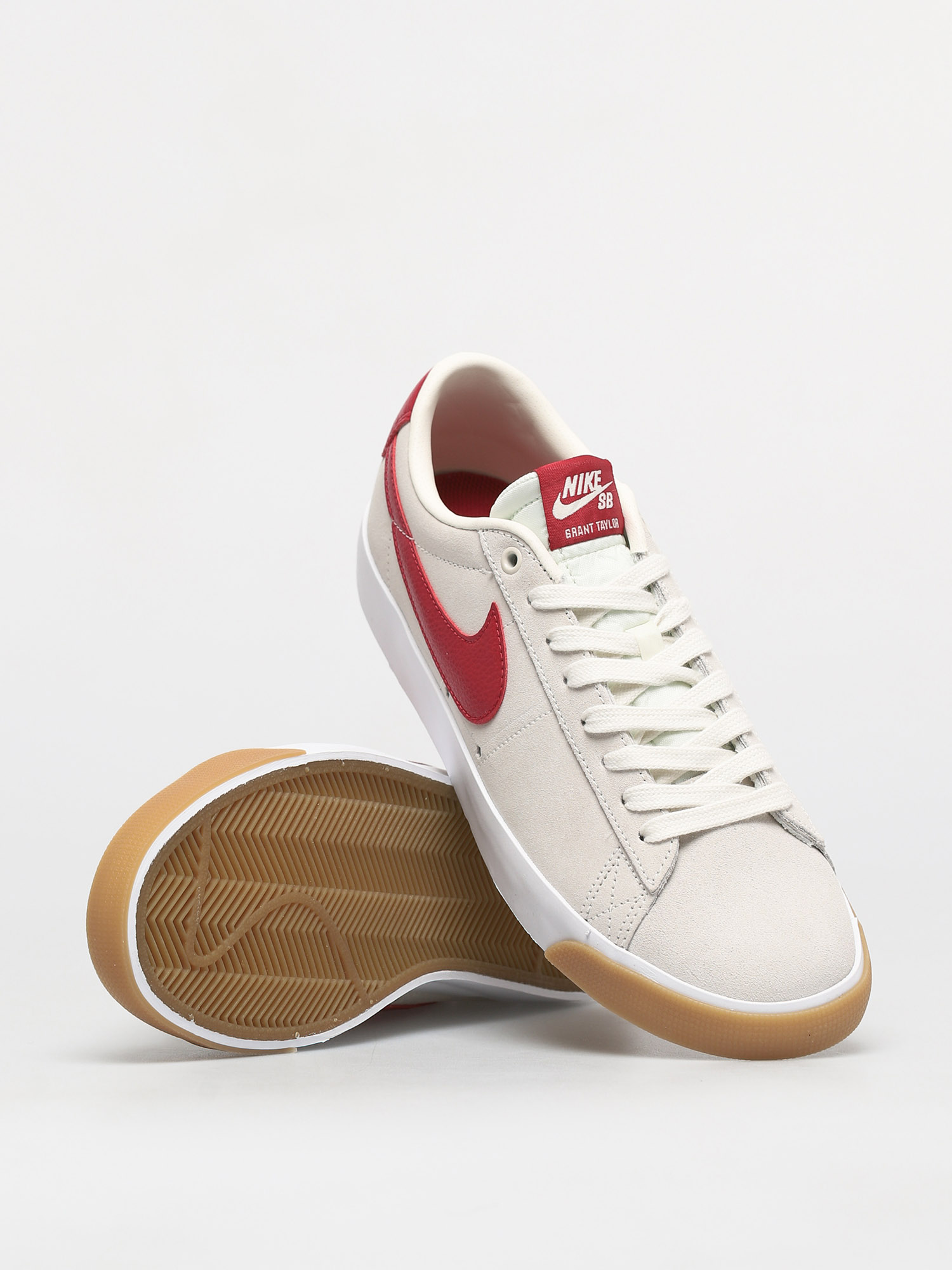Boty Nike SB Blazer Low Gt (sail/cardinal red white gum light brown)