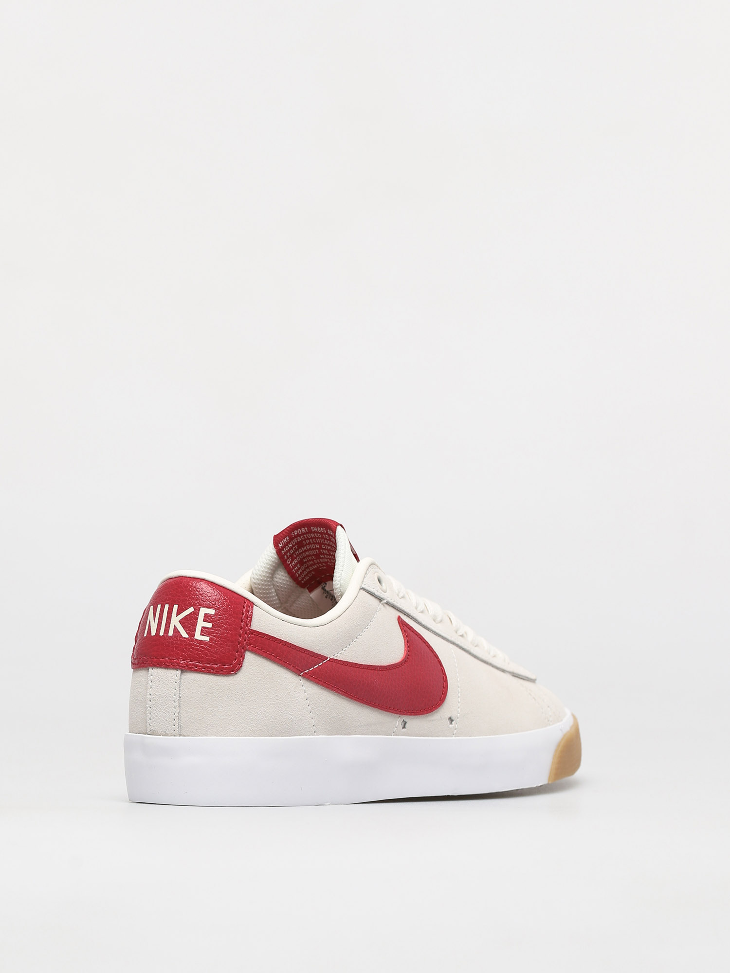 Boty Nike SB Blazer Low Gt (sail/cardinal red white gum light brown)
