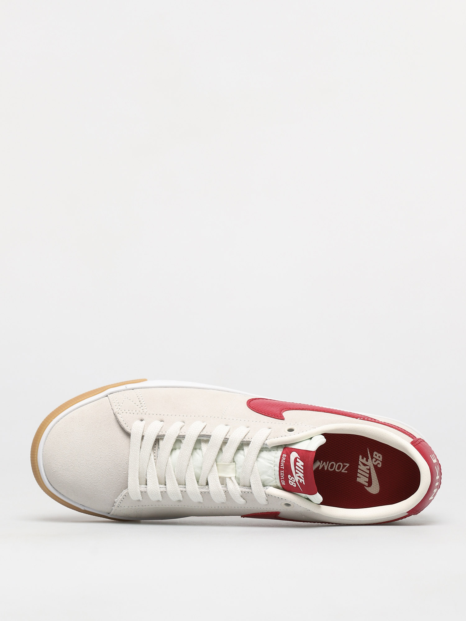 Boty Nike SB Blazer Low Gt (sail/cardinal red white gum light brown)