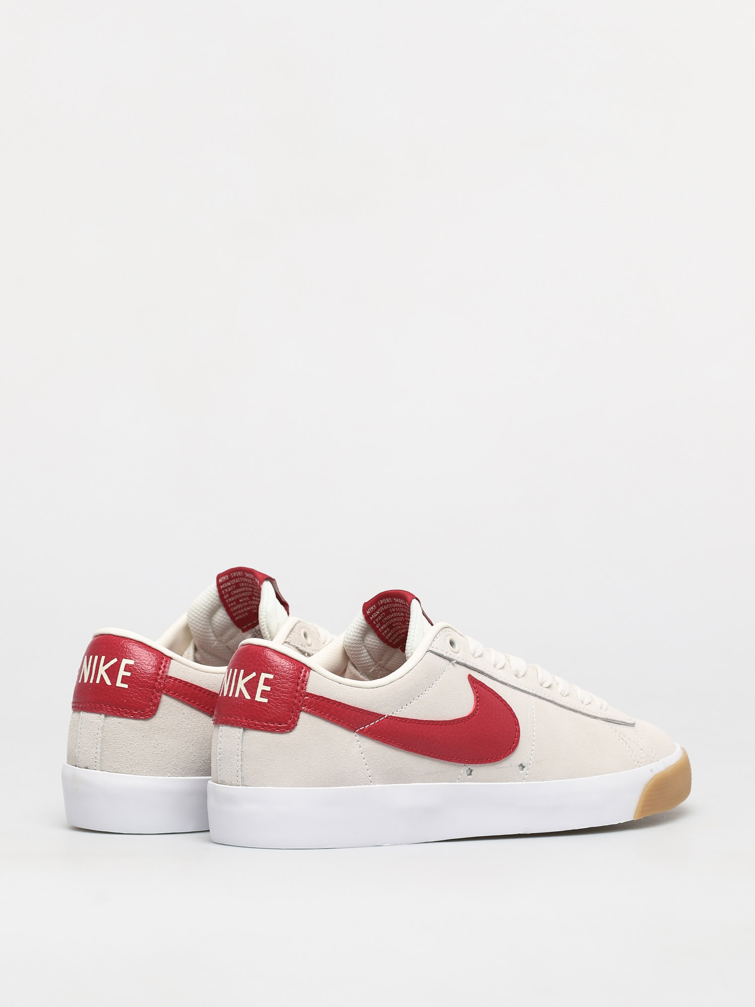 Boty Nike SB Blazer Low Gt (sail/cardinal red white gum light brown)