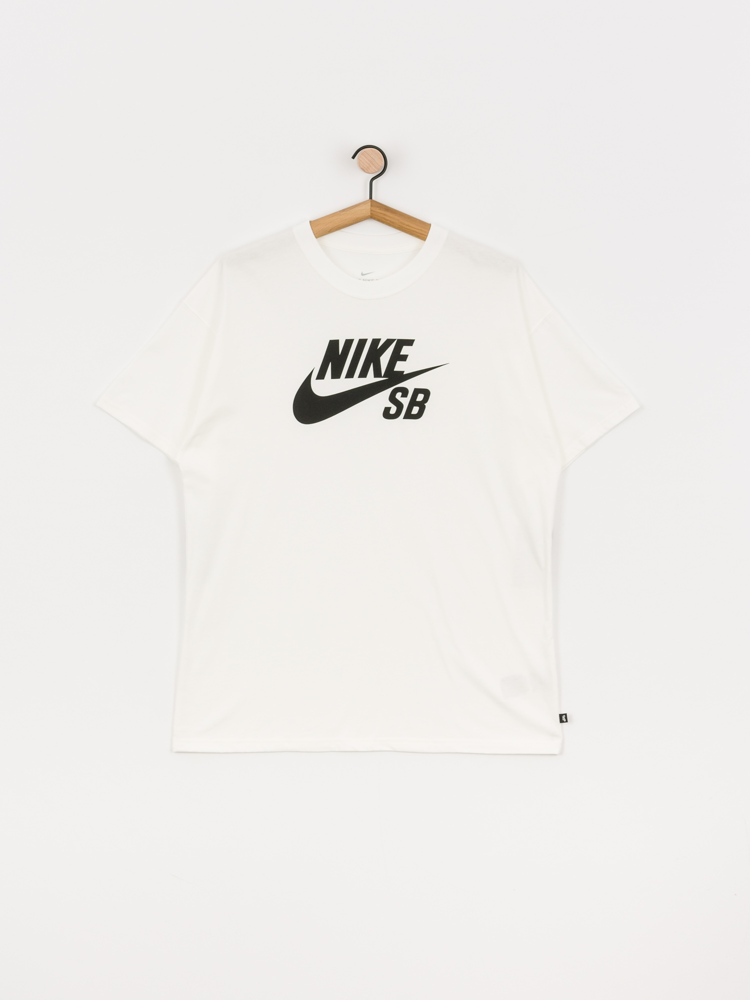 Tričko Nike SB Logo (white/black)