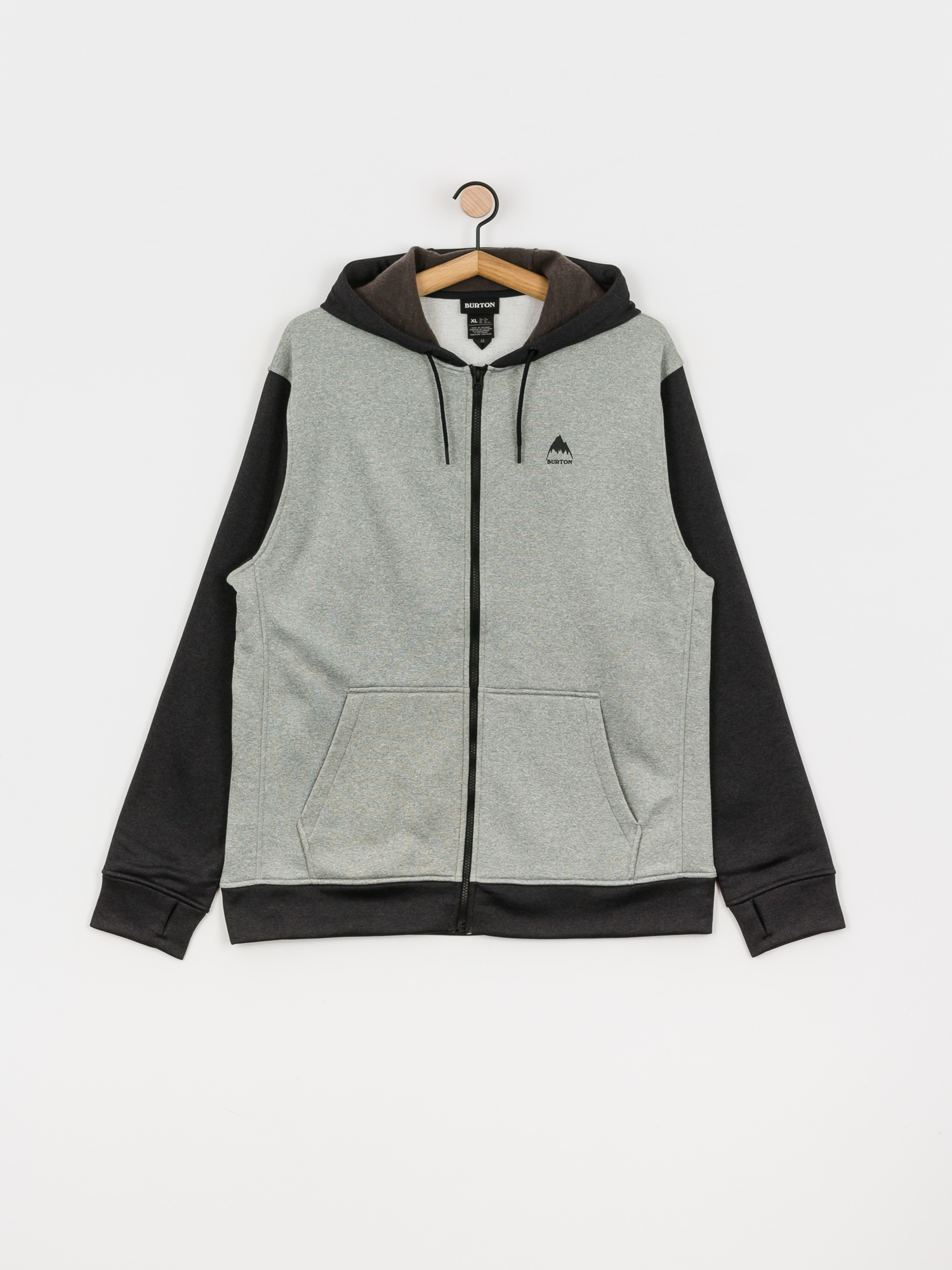 Pánská Termomikina Burton Oak ZHD (gray heather/true black)